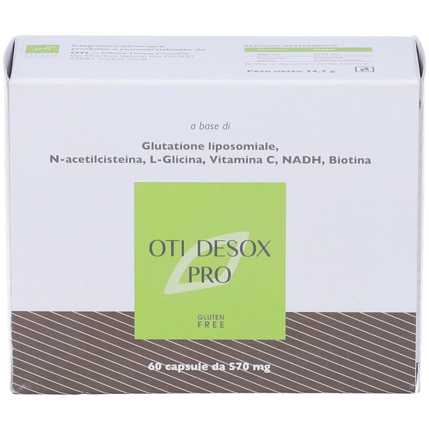 Oti Desox Pro 60 Capsule