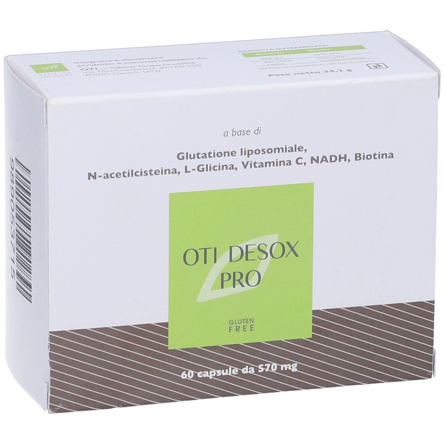 Oti Desox Pro 60 Capsule