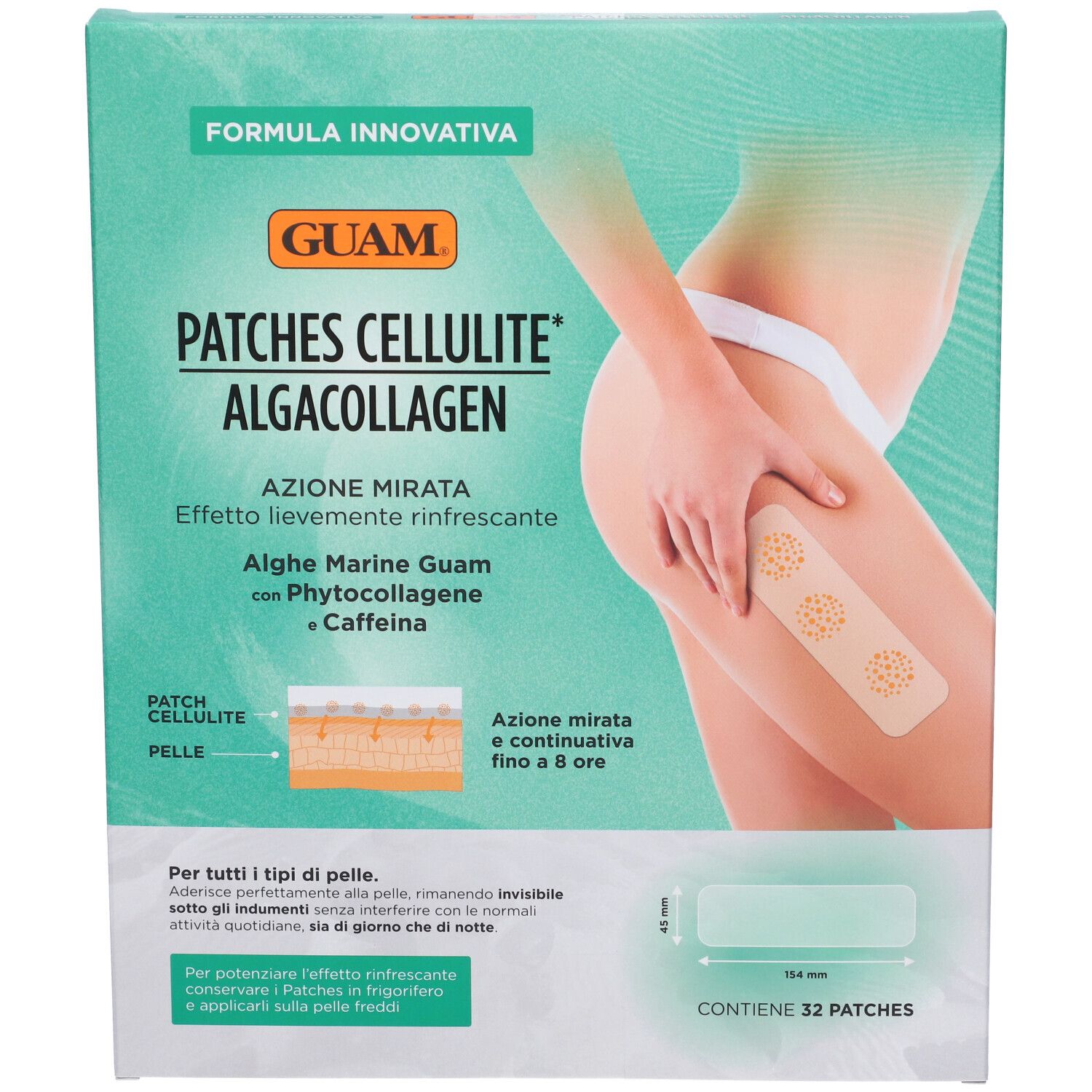 Guam Patches Cellulite Algacollagen - risparmia il 10% con il codice: Guam10