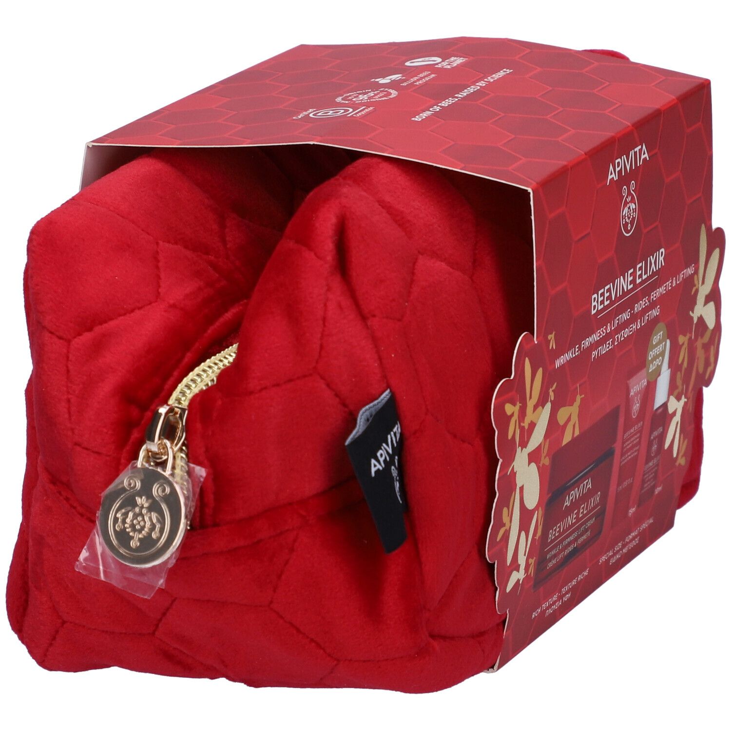 Apivita Promo Xmas Beevine Elixir Crema Anti-Rughe Ricca + Crema Notte + Siero Anti-Rughe