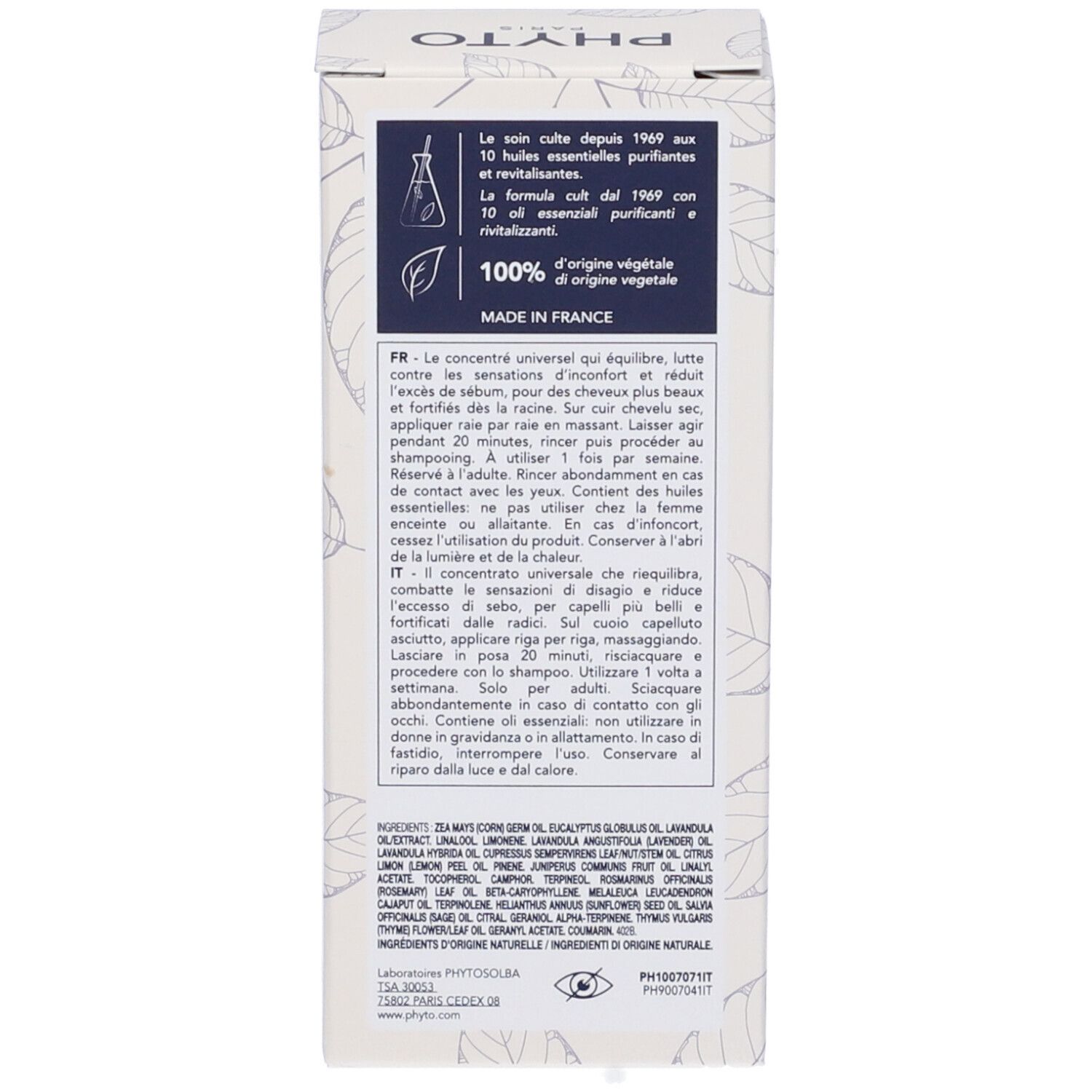 Phyto Polleine Concentrato Equilibrante