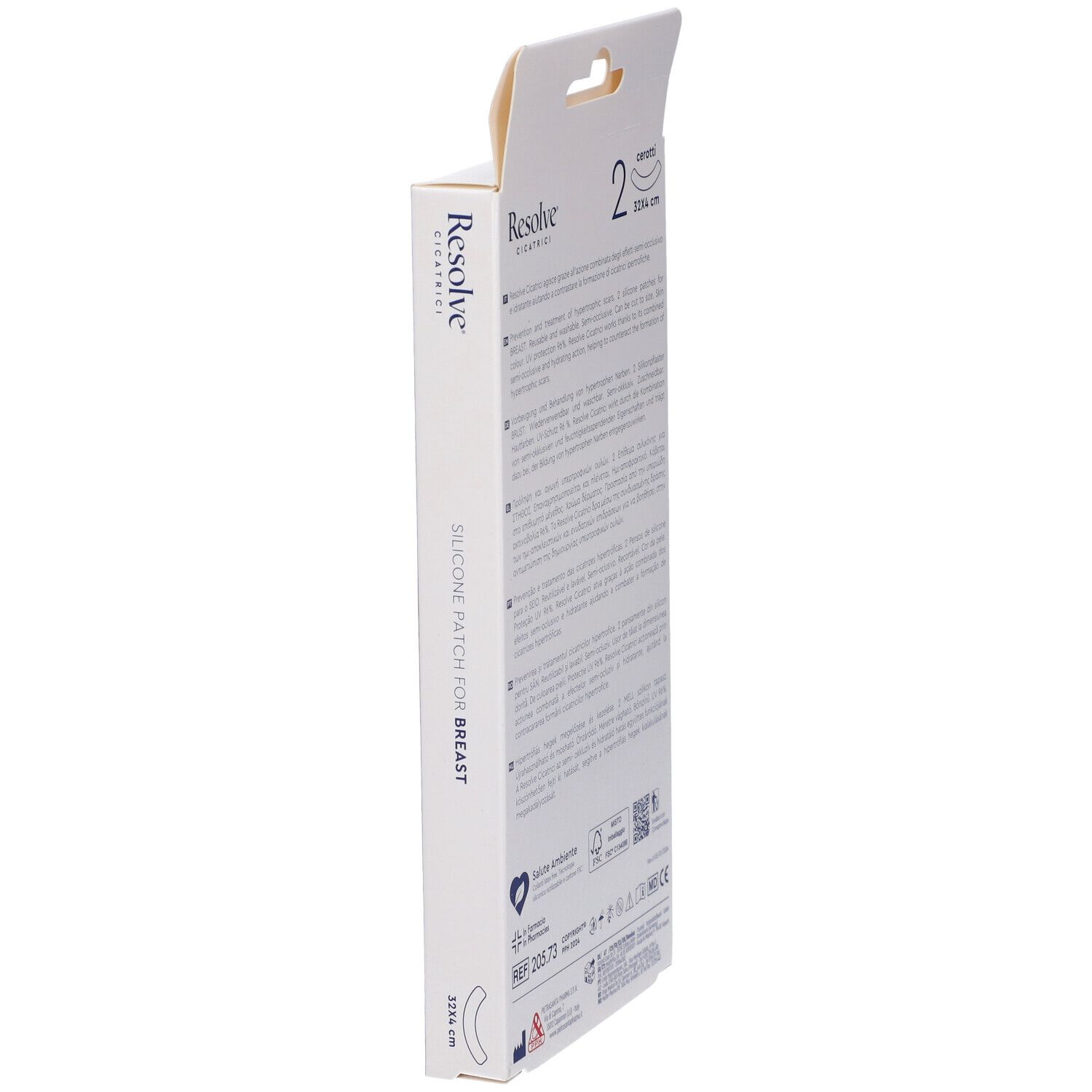 Resolve Cerotto Siliconico per Seno 32x4 cm