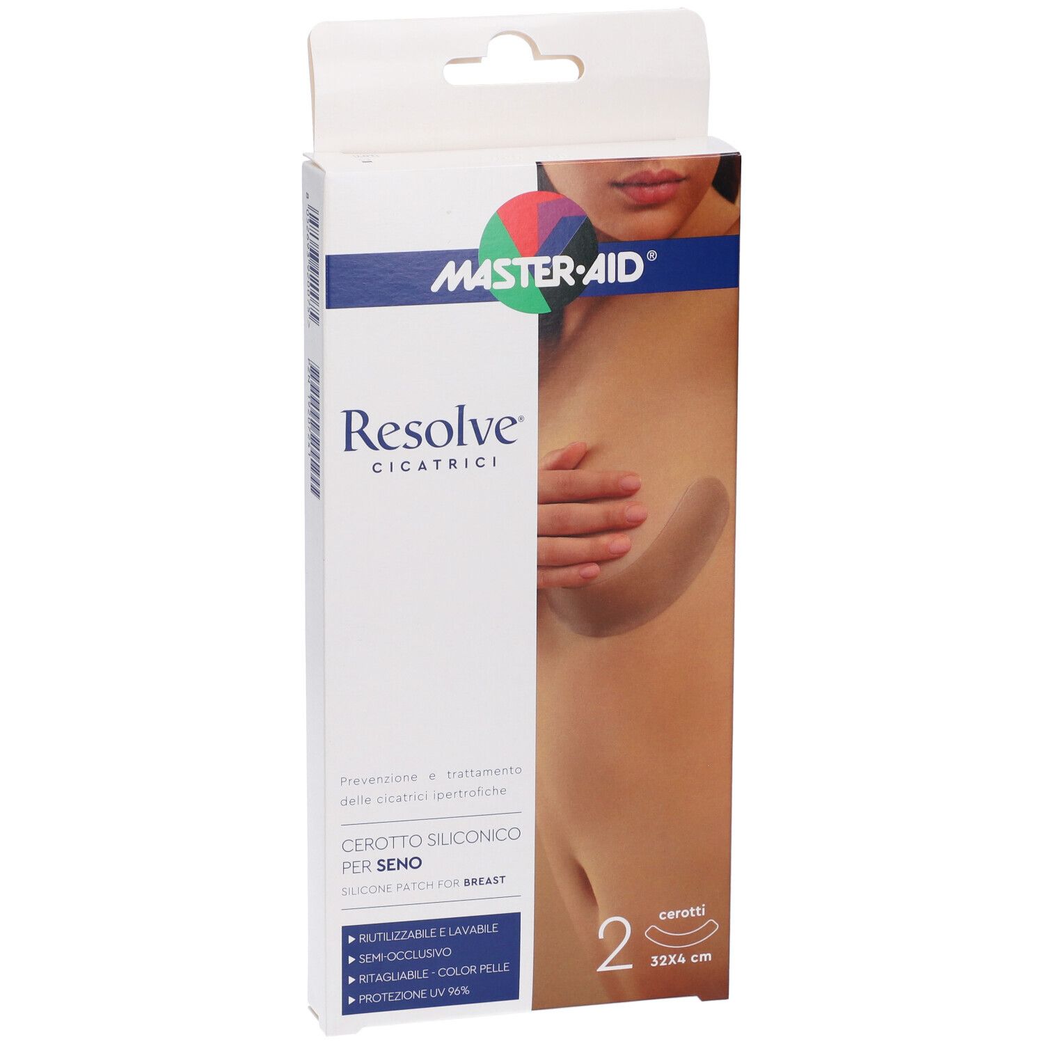 Resolve Cerotto Siliconico per Seno 32x4 cm