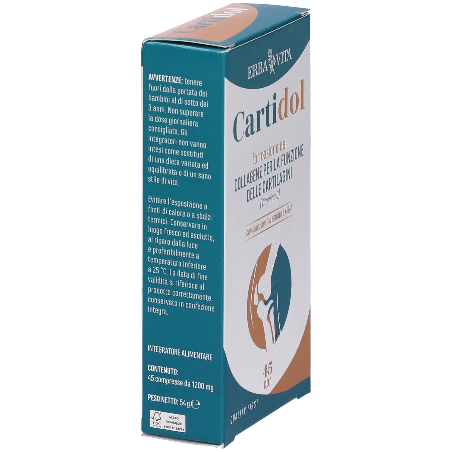 Cartidol 45 Compresse