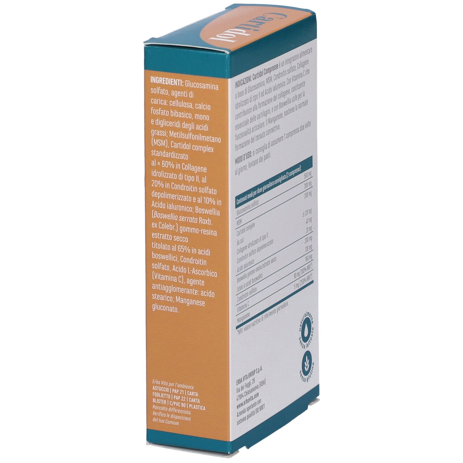 Cartidol 45 Compresse