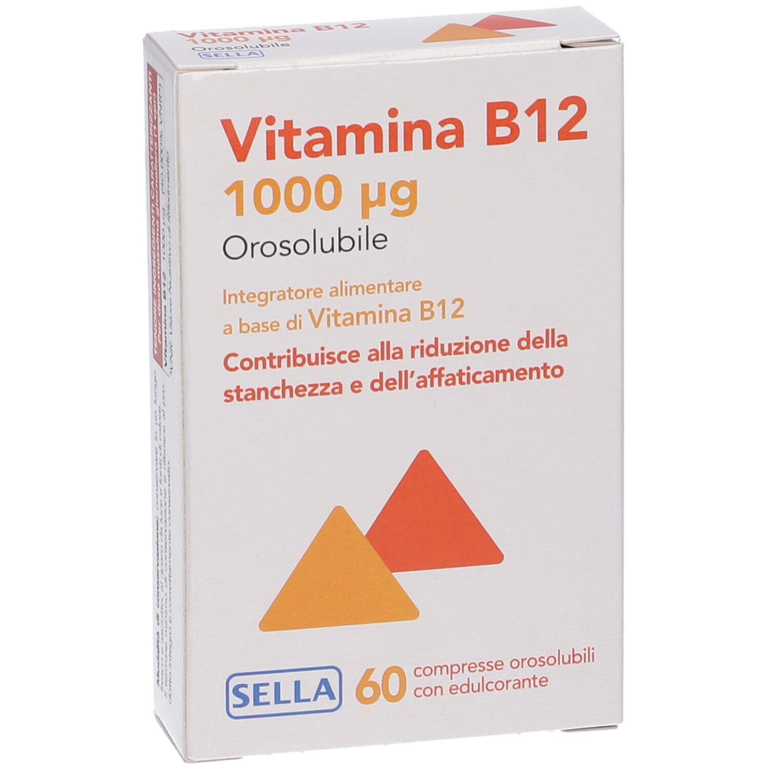 Sella Vitamina B12 1000mcg Compresse Orosolubili