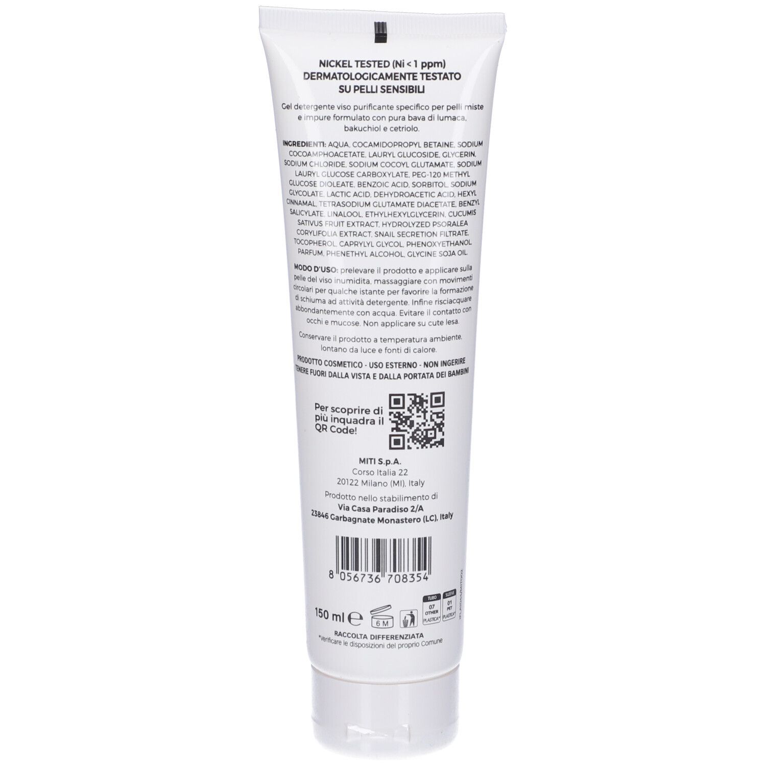 Benexé Viso Funny Age 20-30 Gel Detergente Viso Purificante