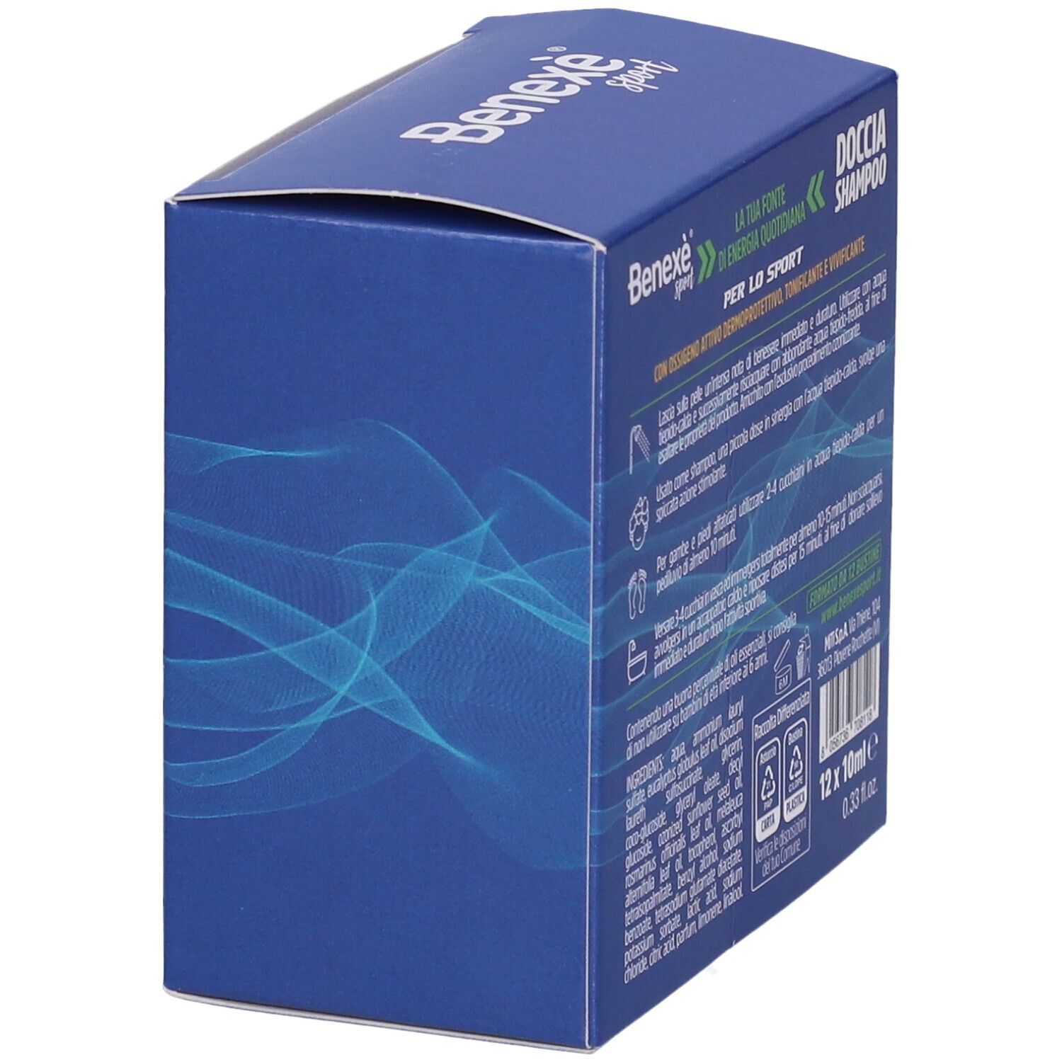 Benexé Sport Doccia Shampoo Bustine