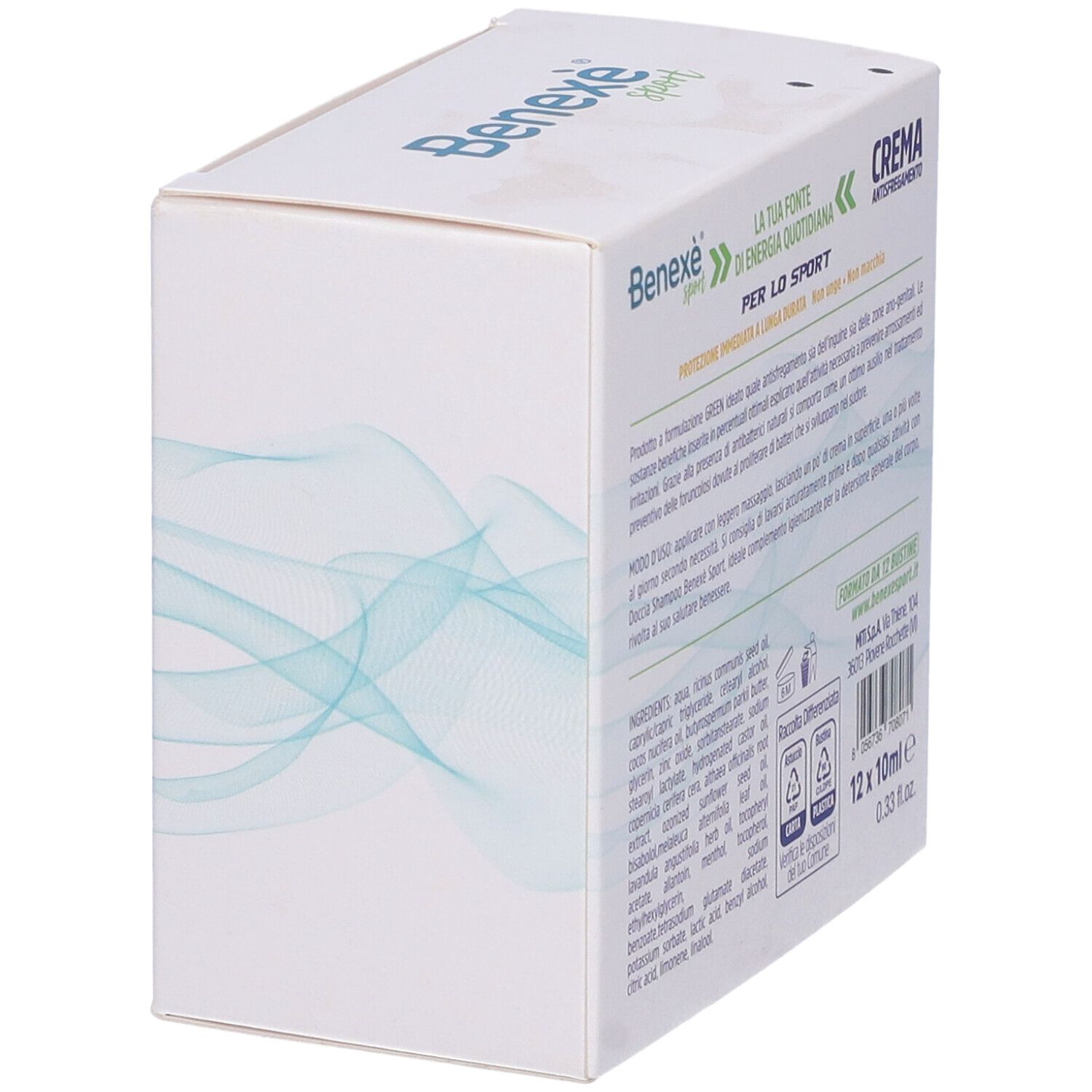 Benexé Sport Crema Antisfregamento Bustine