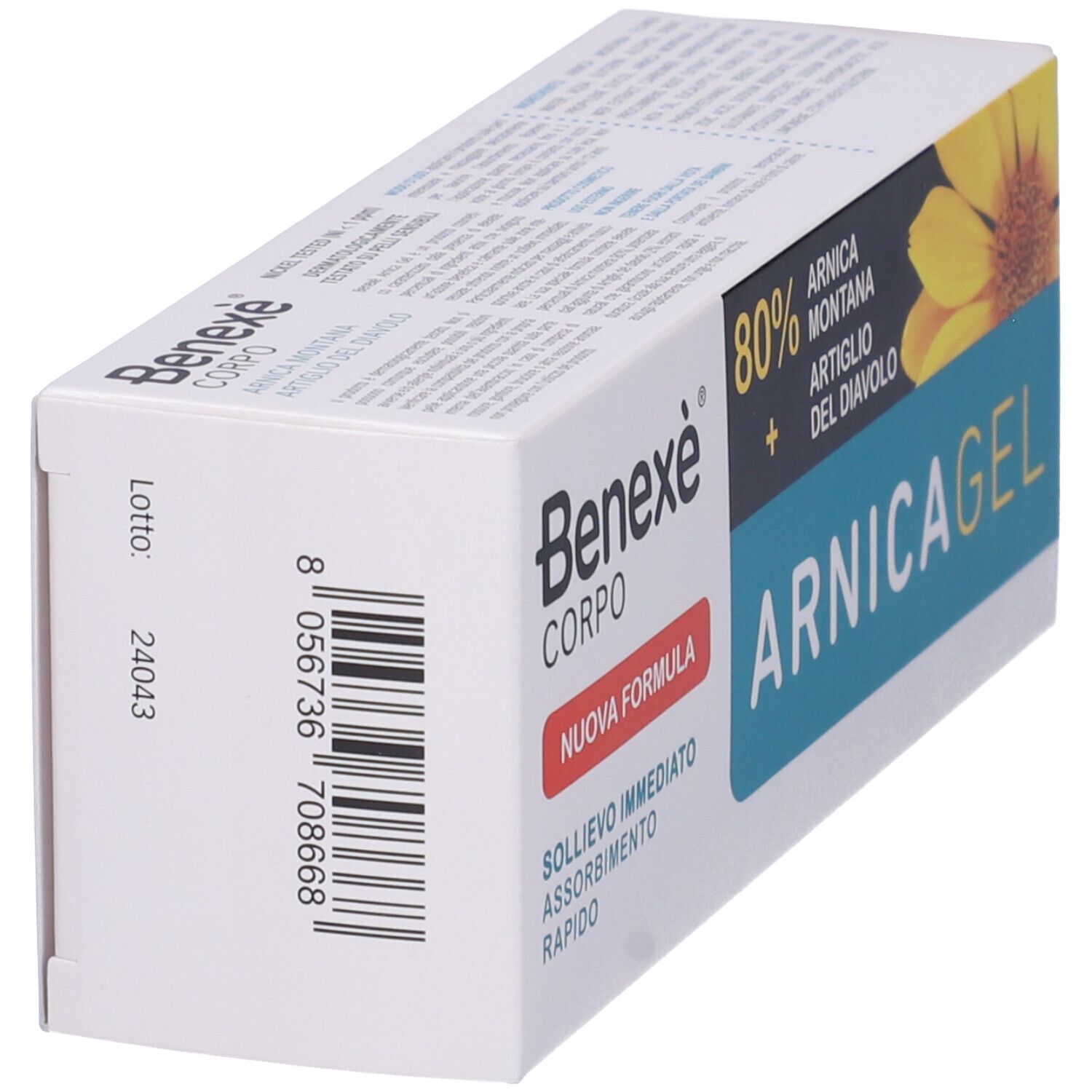 Benexé Corpo Arnica Gel 80%