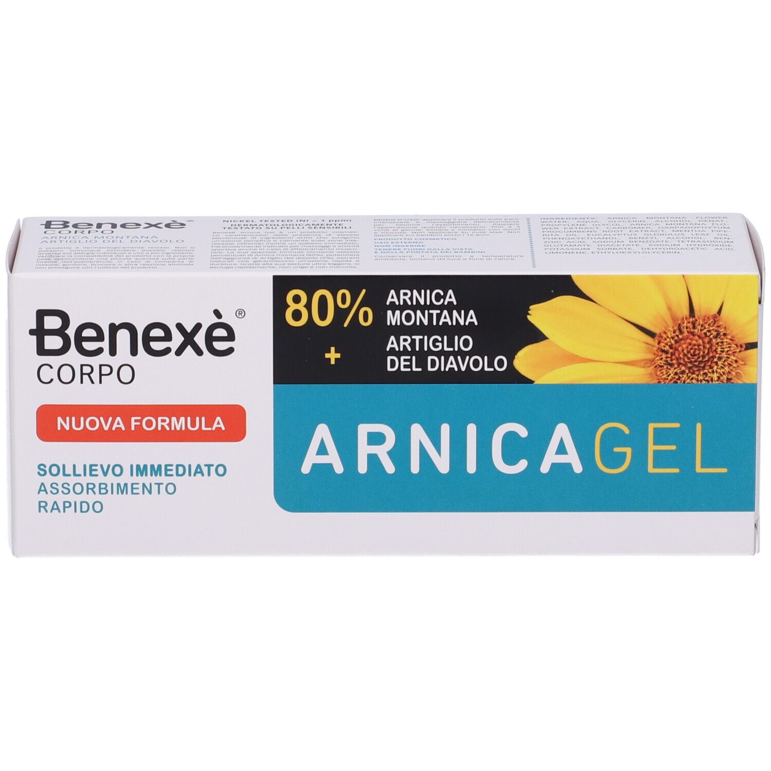 Benexé Corpo Arnica Gel 80%