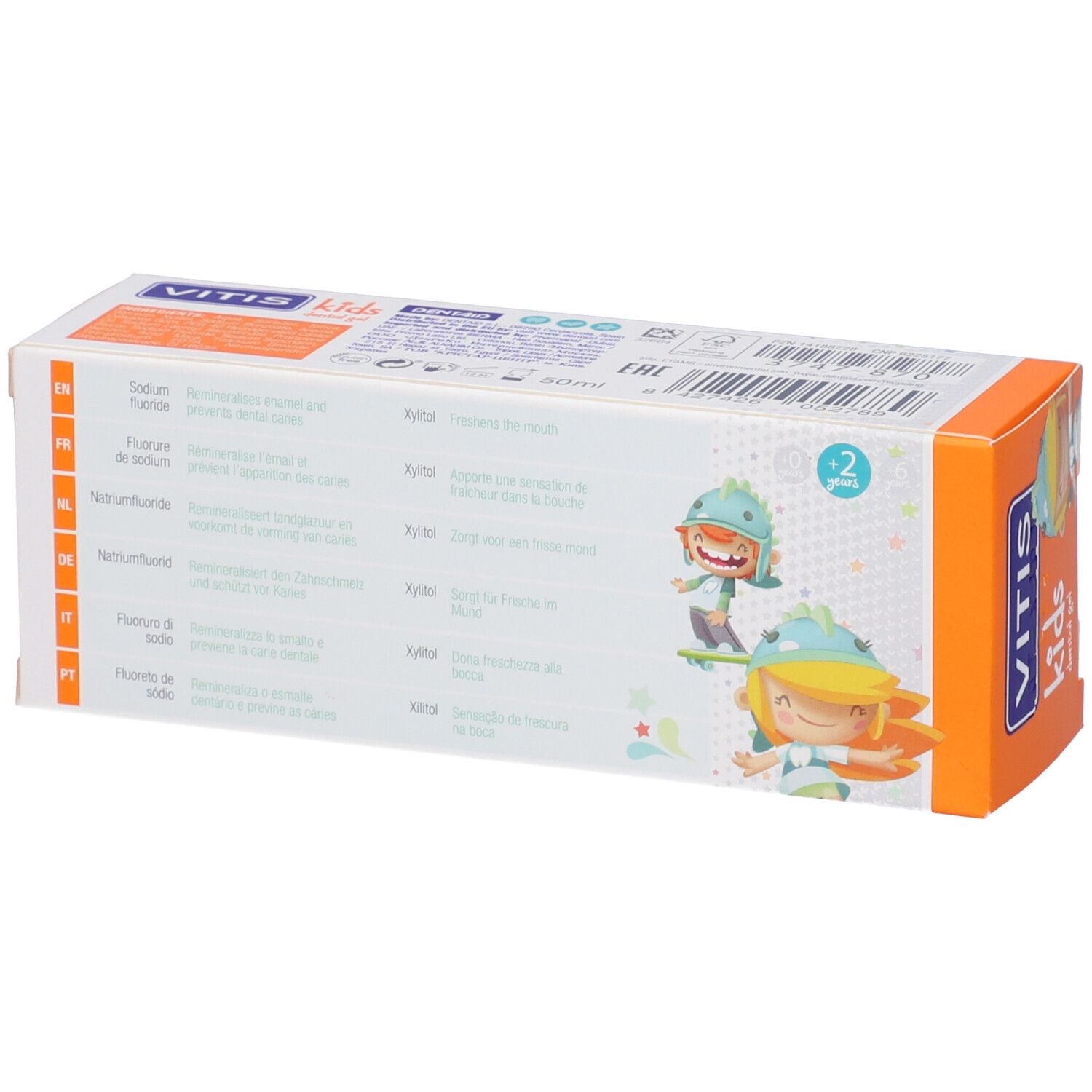 Vitis® Kids Gel Dentifricio