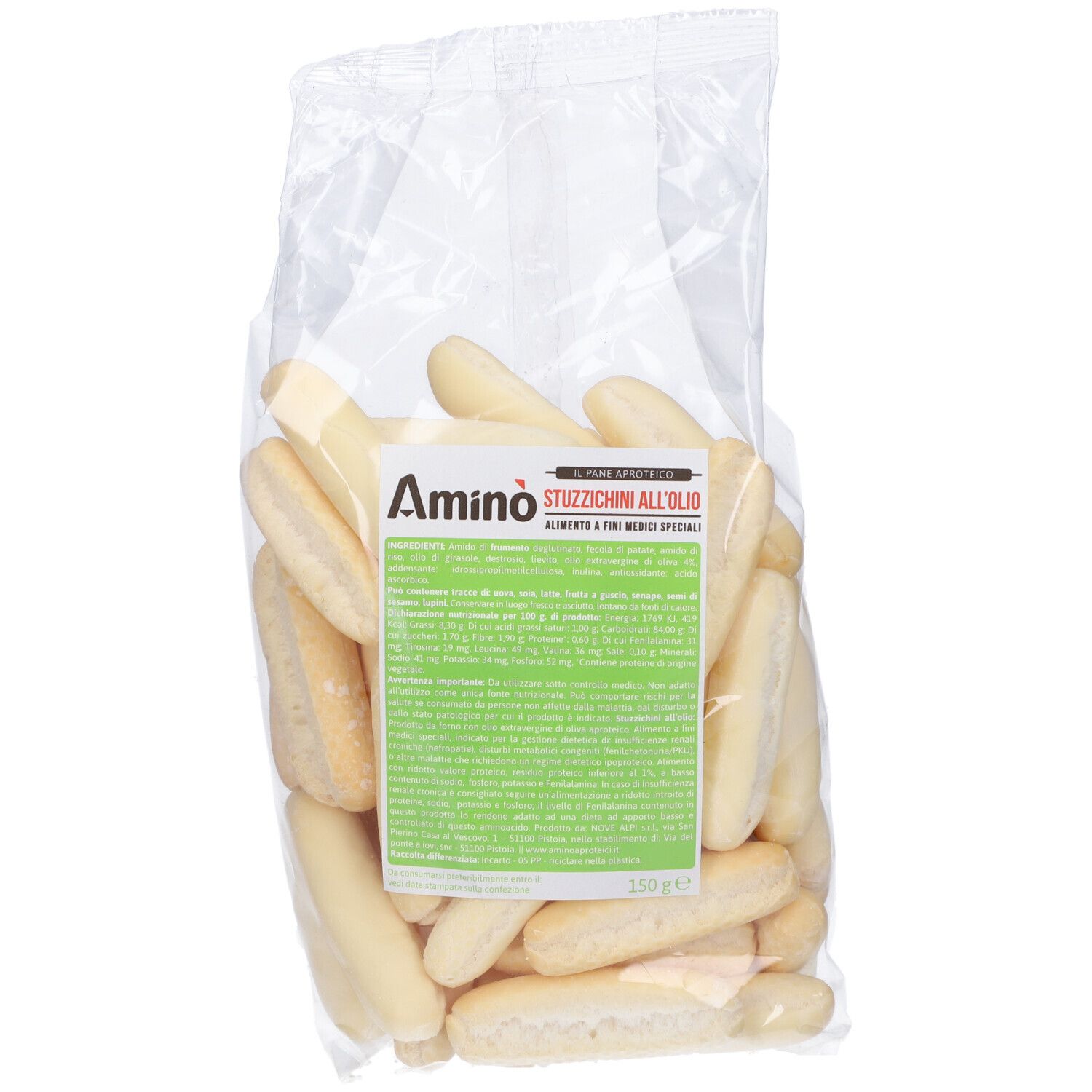 Amino' Stuzzichini Olio 150 G