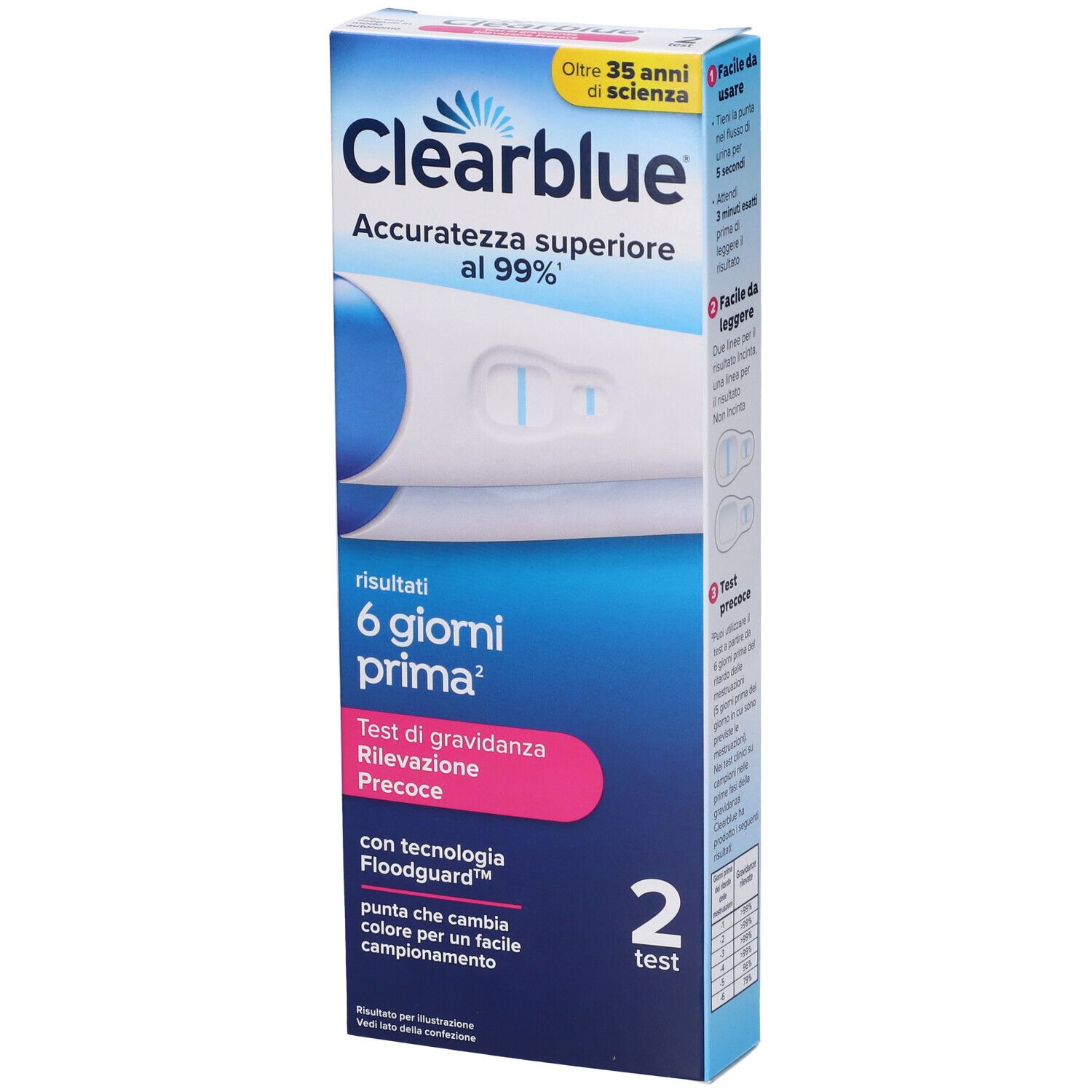 Clearblue Test di Gravidanza Rilevazione Precoce