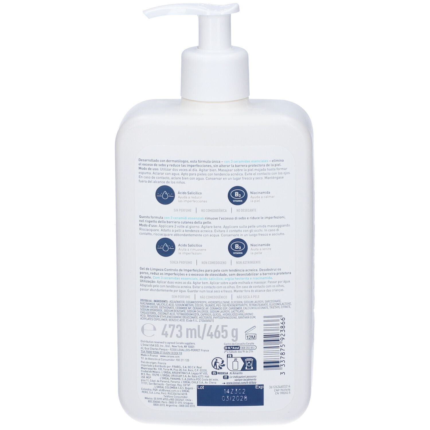 Cerave Detergente Controllo Imperfezioni