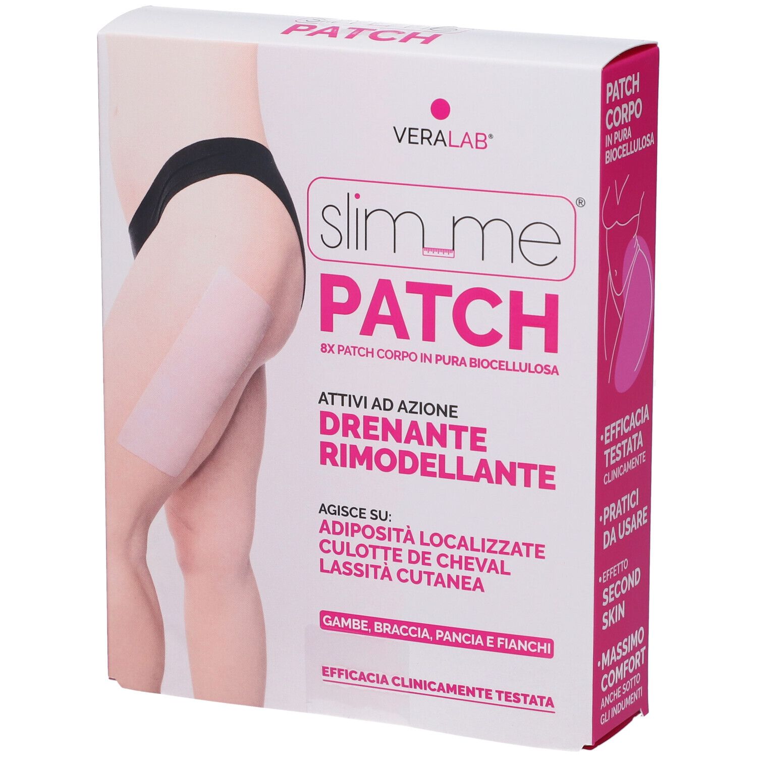 Veralab Slim Me Patch 4 Confezioni Da 2 Patch