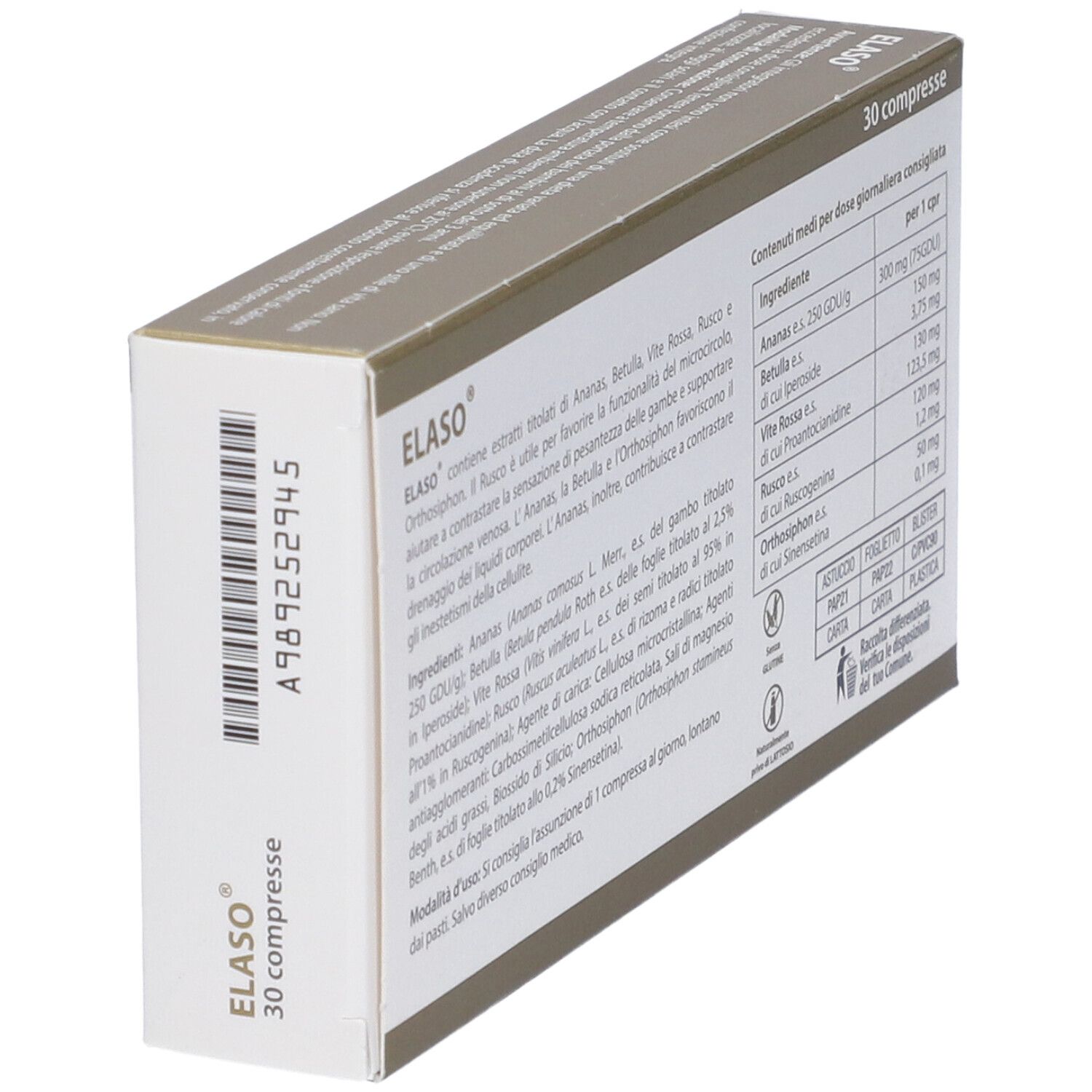 Elaso 30 Compresse
