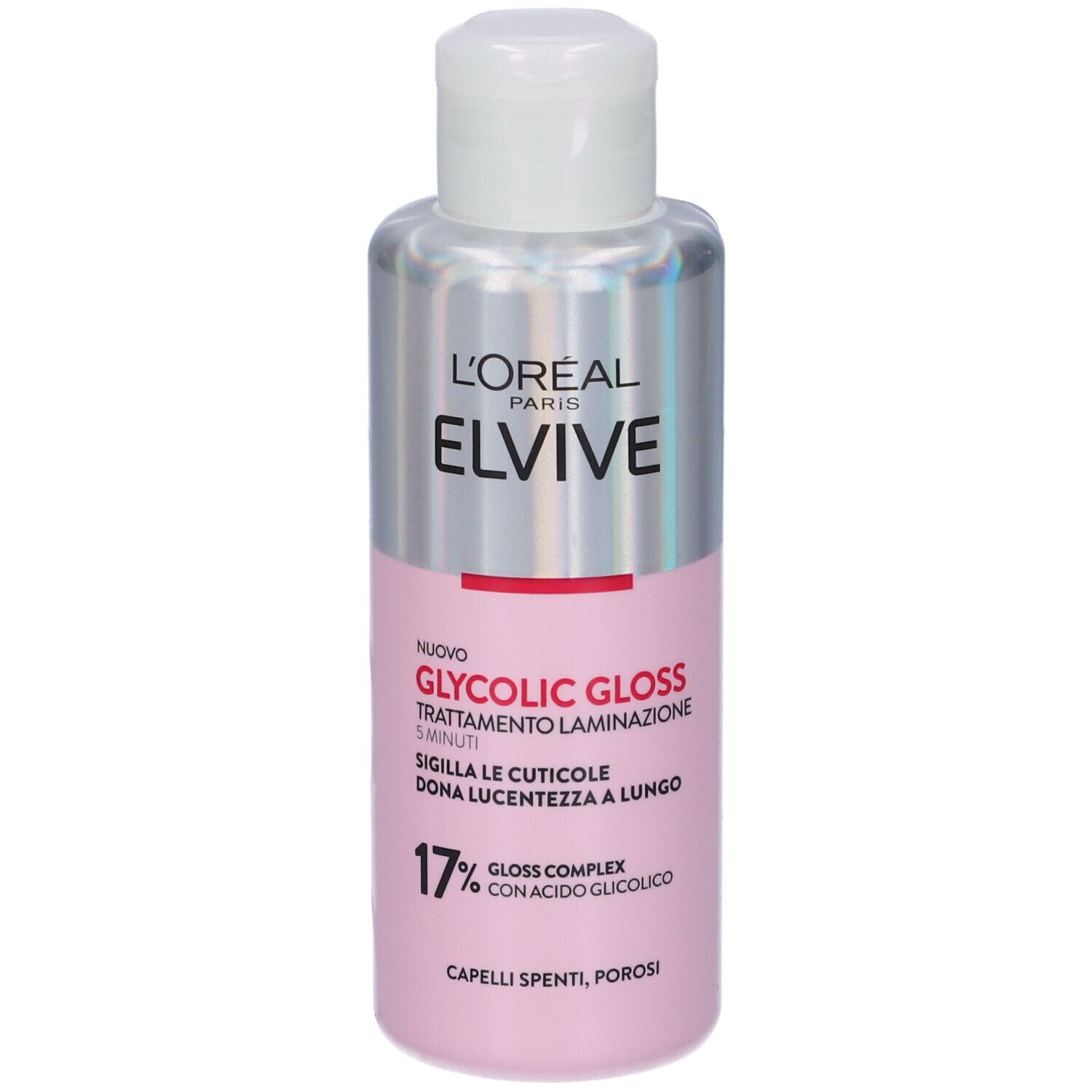 L´Oreal Elvive Glycolic Gloss Trattamento Laminazione 5 Minuti per Capelli Spenti