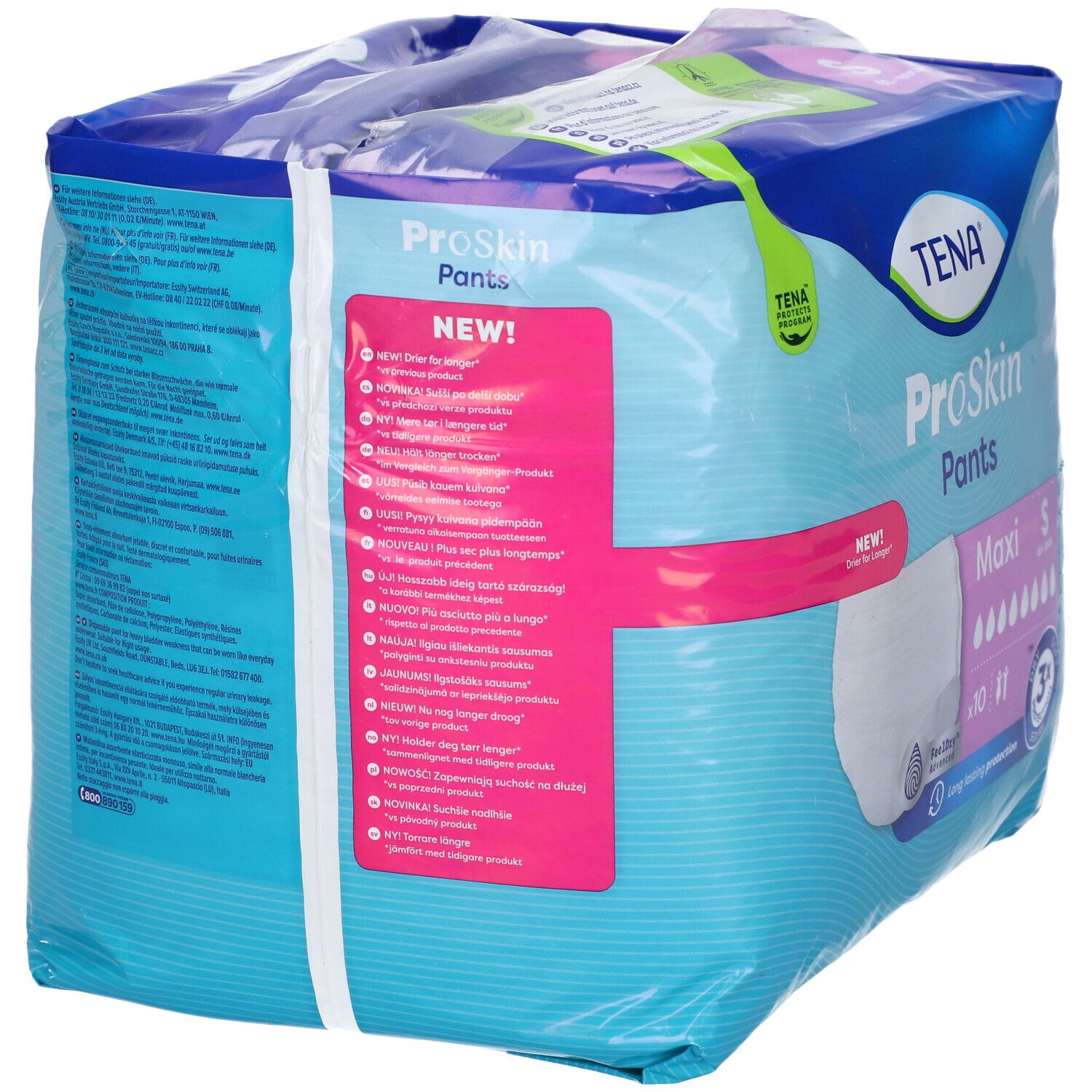 TENA ProSkin Pants Maxi Mutandine Assorbenti Incontinenza Misura S