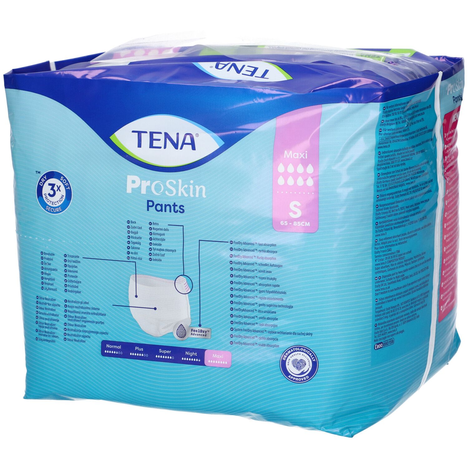 TENA ProSkin Pants Maxi Mutandine Assorbenti Incontinenza Misura S