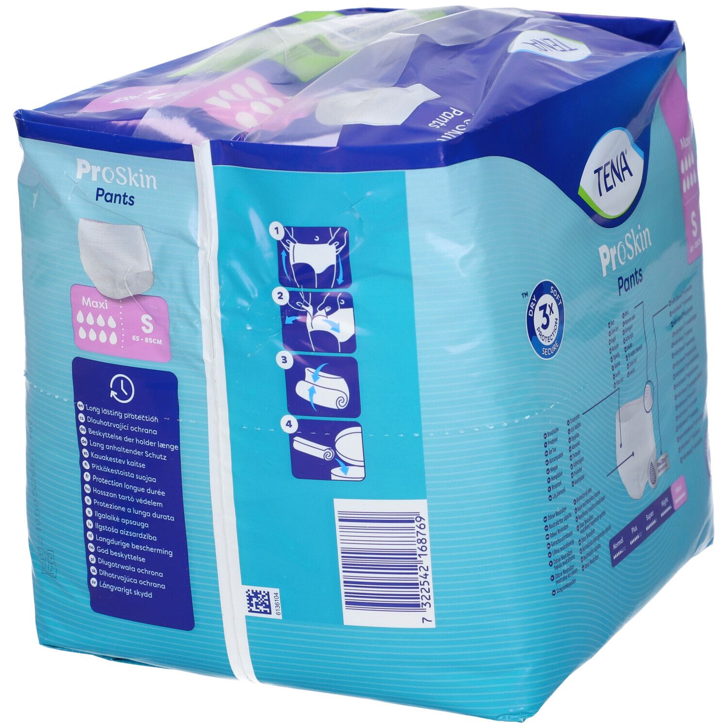 TENA ProSkin Pants Maxi Mutandine Assorbenti Incontinenza Misura S