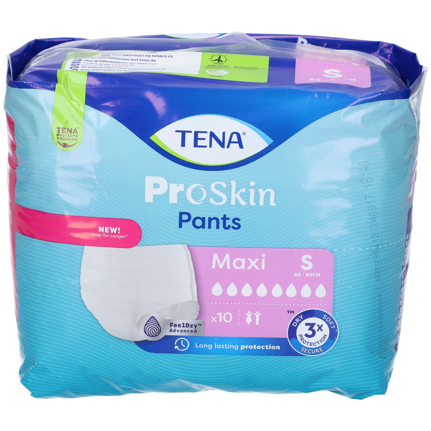 TENA ProSkin Pants Maxi Mutandine Assorbenti Incontinenza Misura S