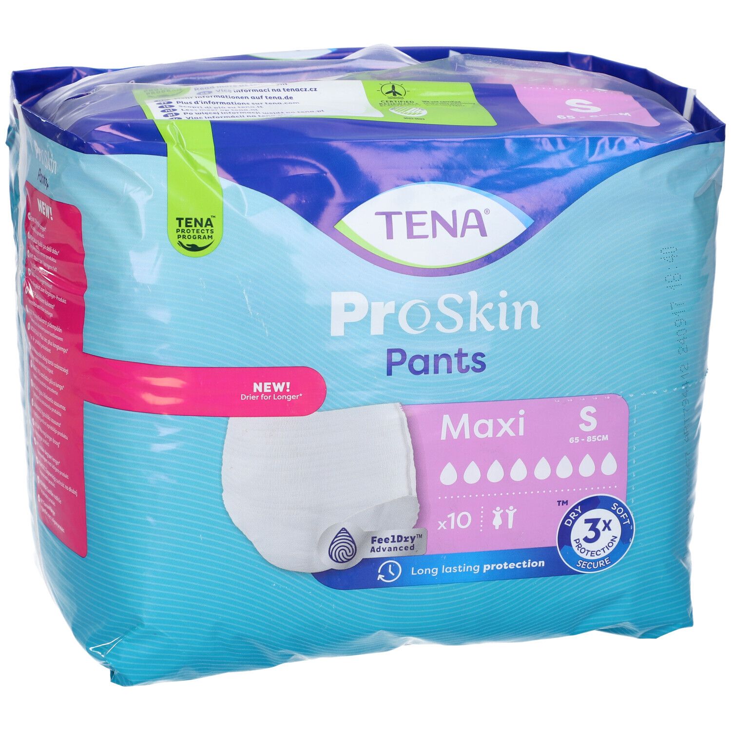 TENA ProSkin Pants Maxi Mutandine Assorbenti Incontinenza Misura S