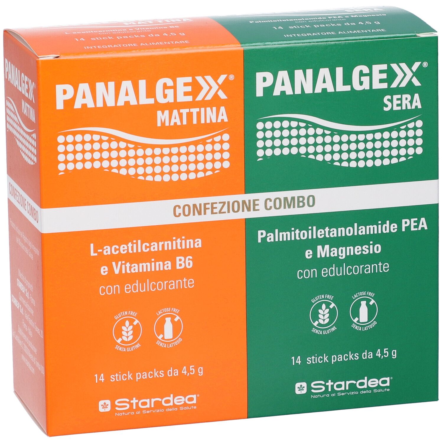 Panalgexx Mattina Stickpack + Panalgexx Sera Stickpack Confezione Combo