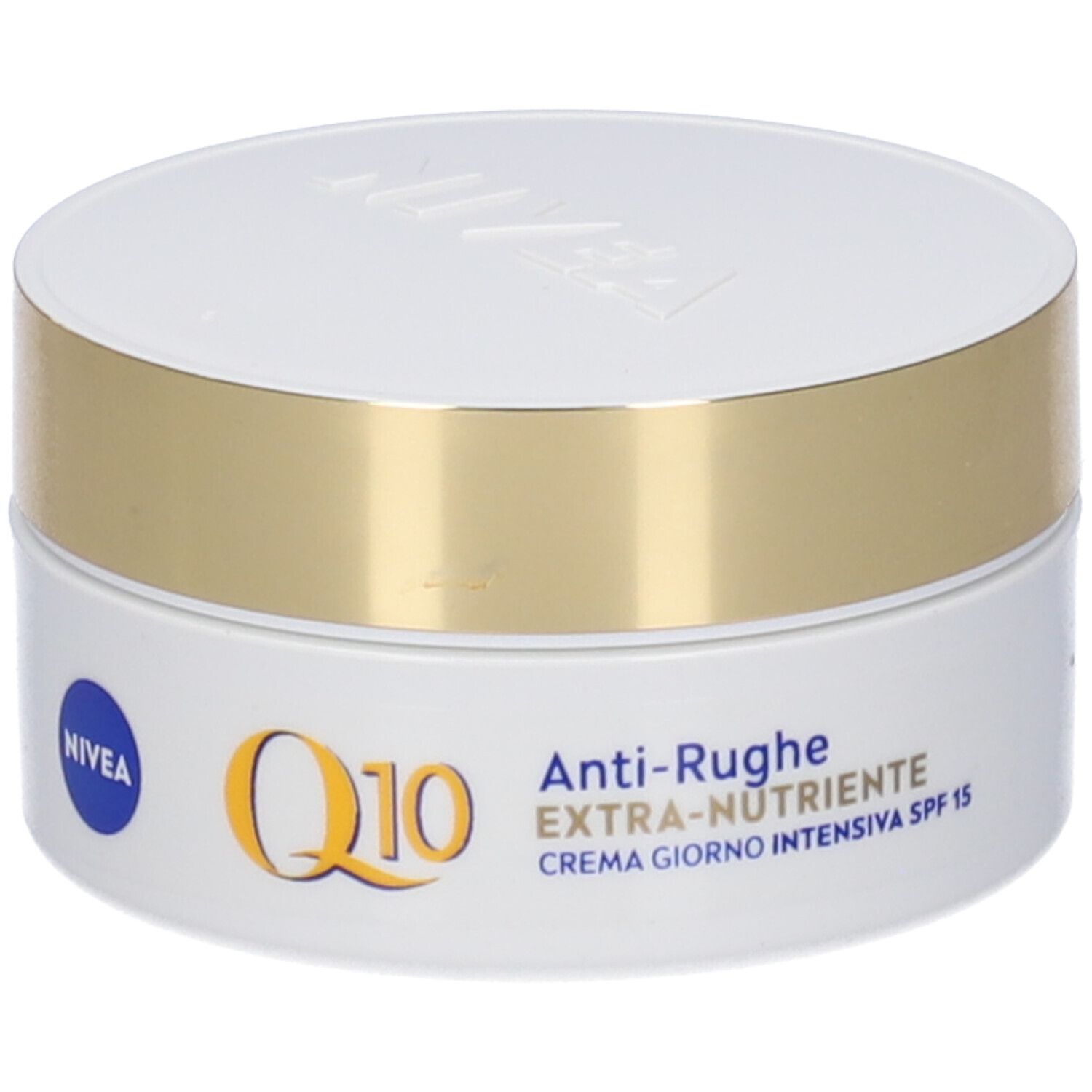 Nivea Q10 Anti-Rughe Extra Nutriente Crema Giorno Riparatrice SPF 15 50 ml, Crema viso antirughe
