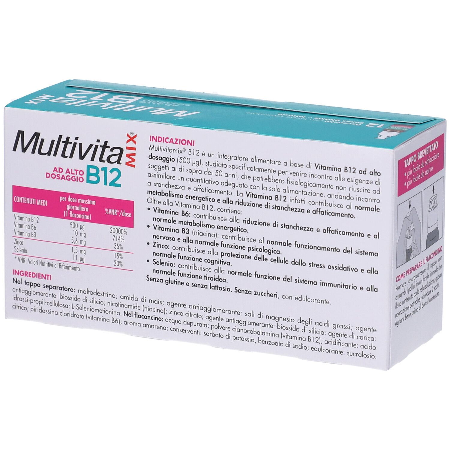 Multivitamix B12 Flaconcini