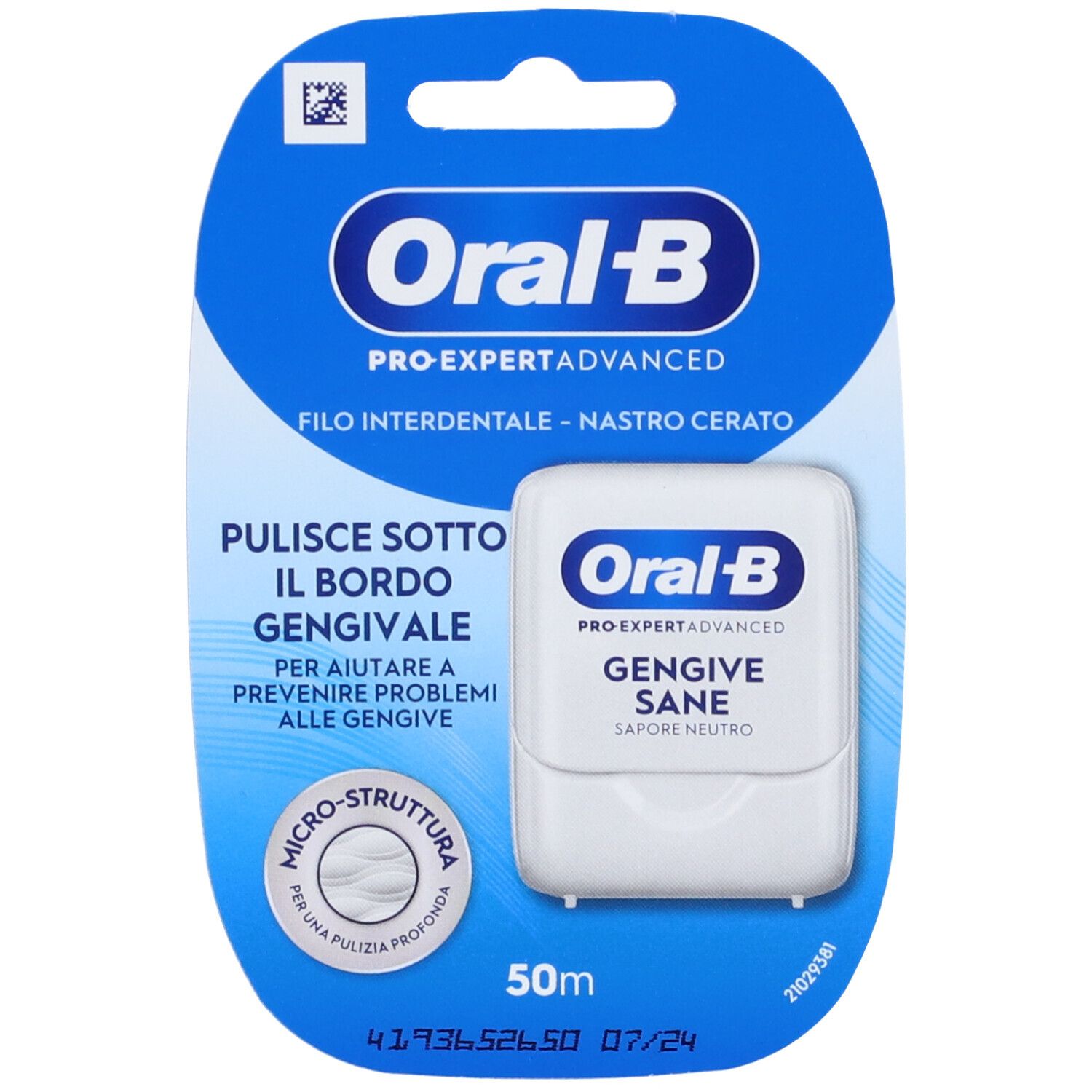 Oral-B Pro-Expert Advanced Gengive Sane Filo Interdentale Cerato