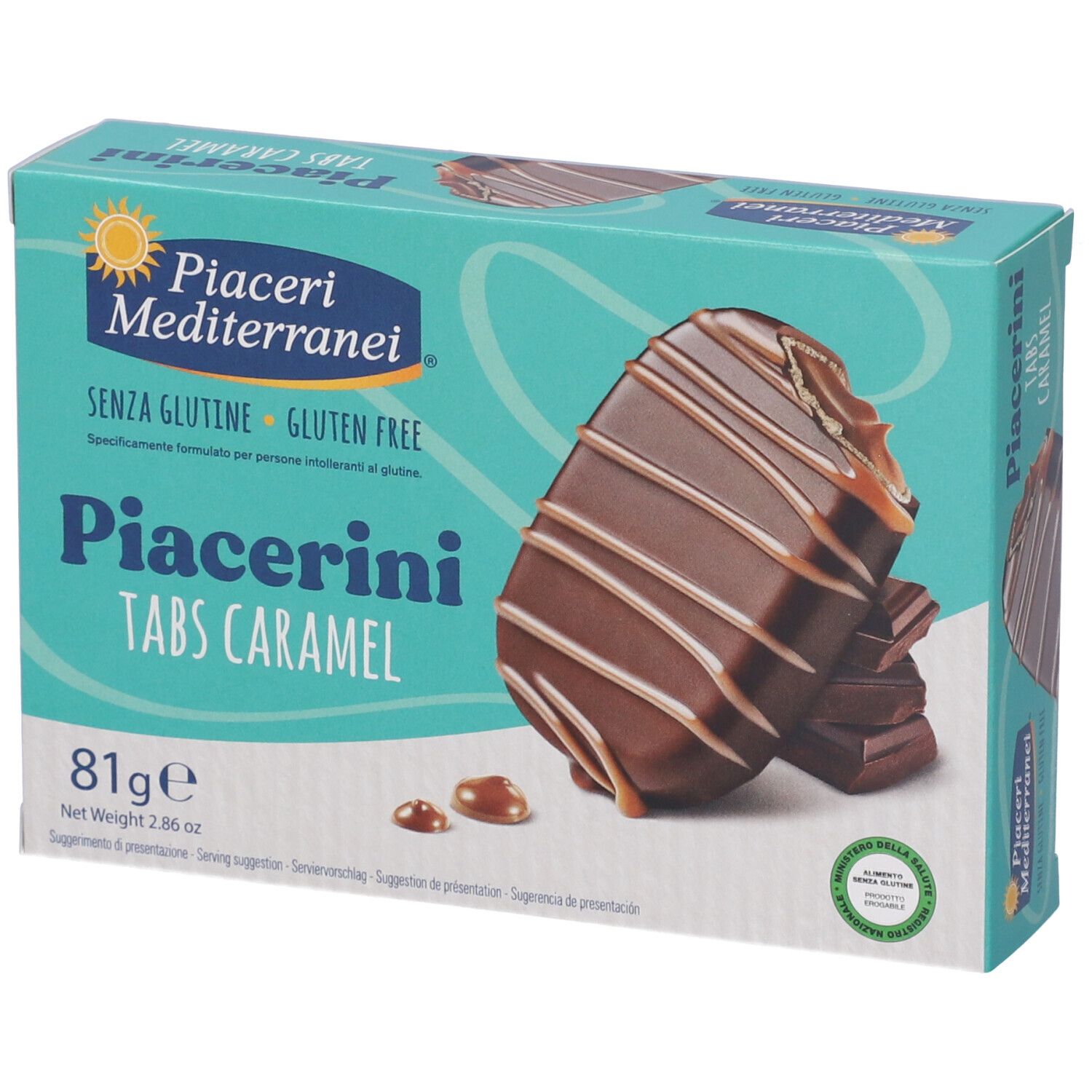 Piaceri Mediterranei Piacerini Tabs Caramel