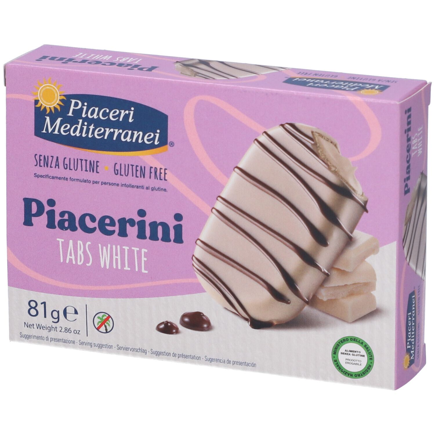 Piaceri Mediterranei Piacerini Tabs White
