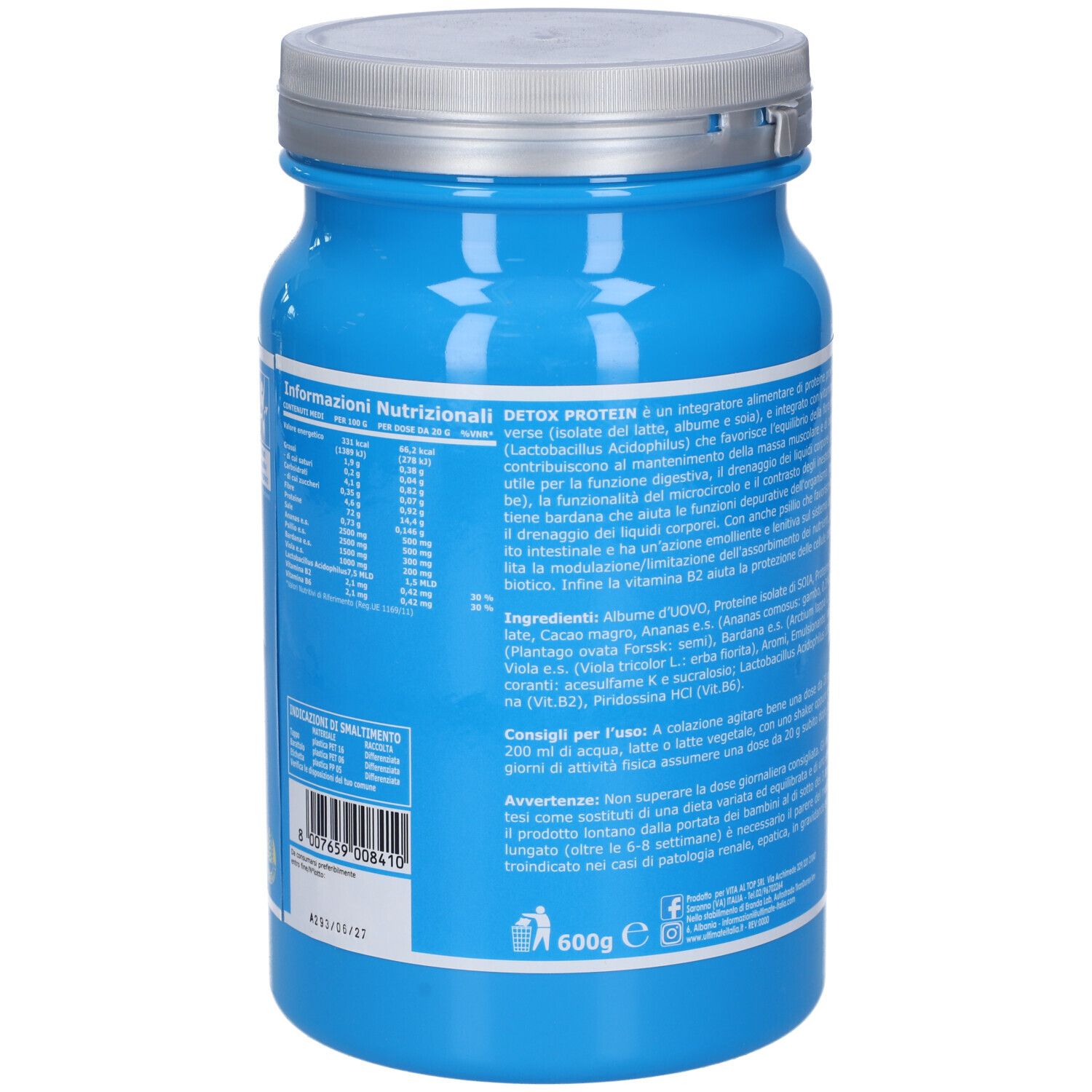 Ultimate Detox Protein Gusto Cacao