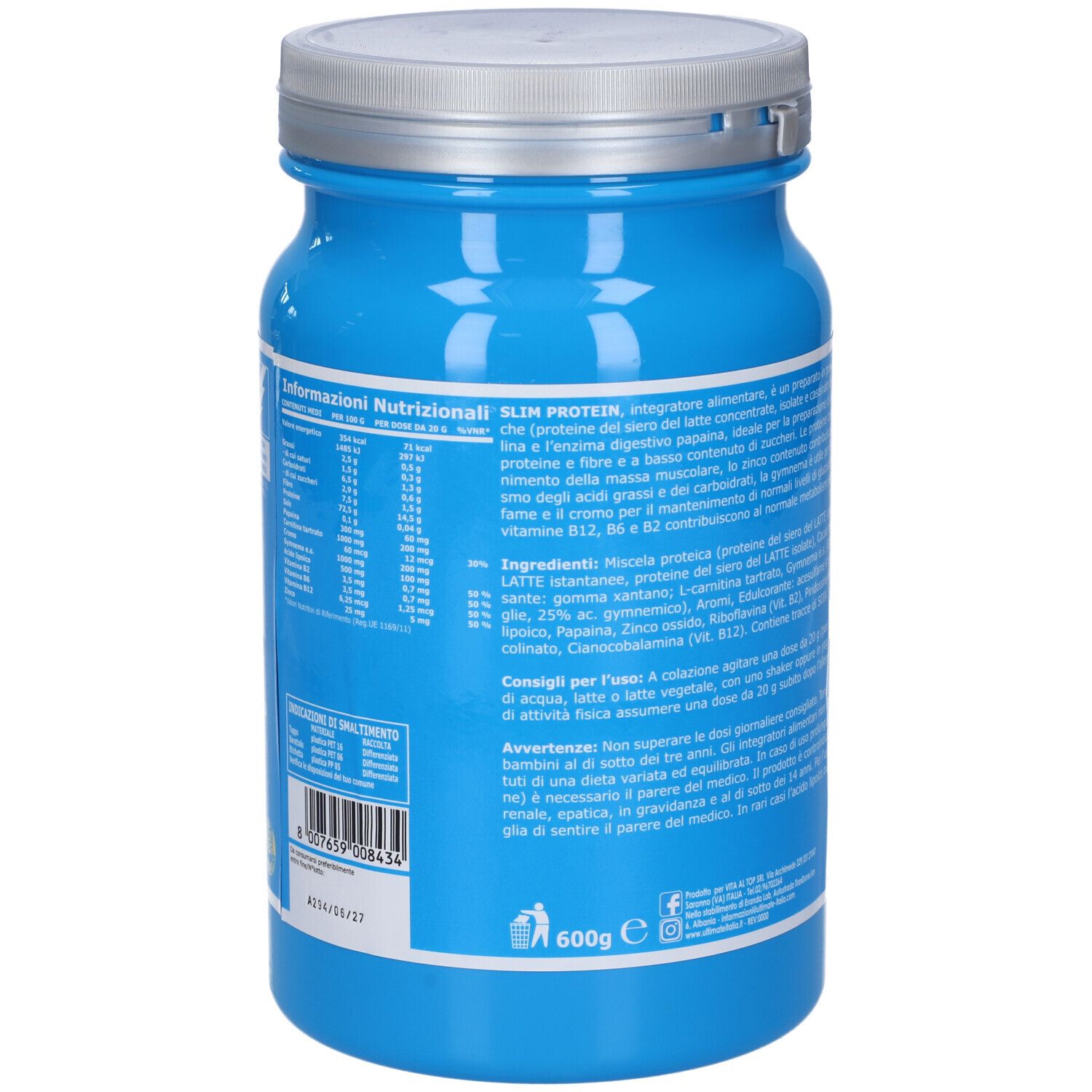 Ultimate Slim Protein Gusto Cacao