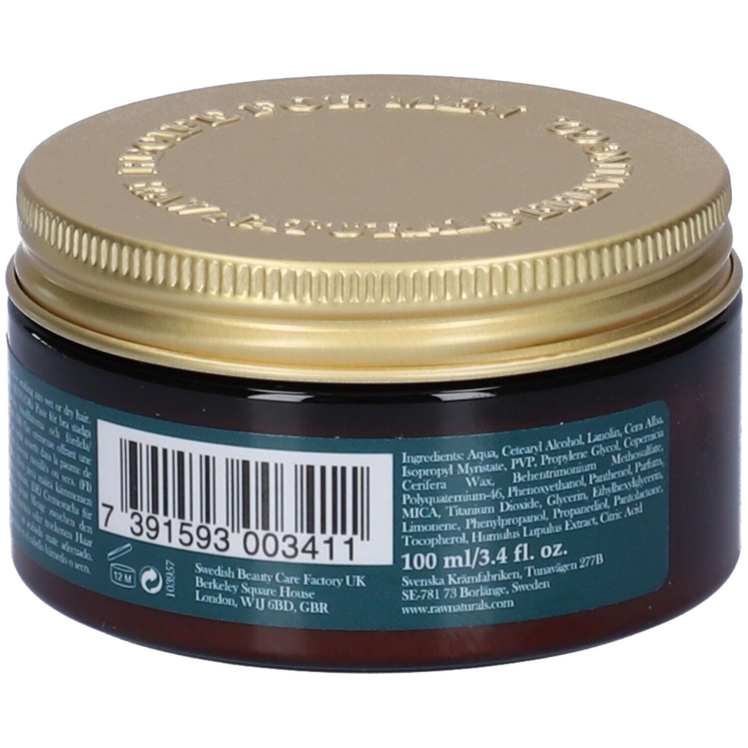 Raw Naturals Money Styling Paste Crema Capelli
