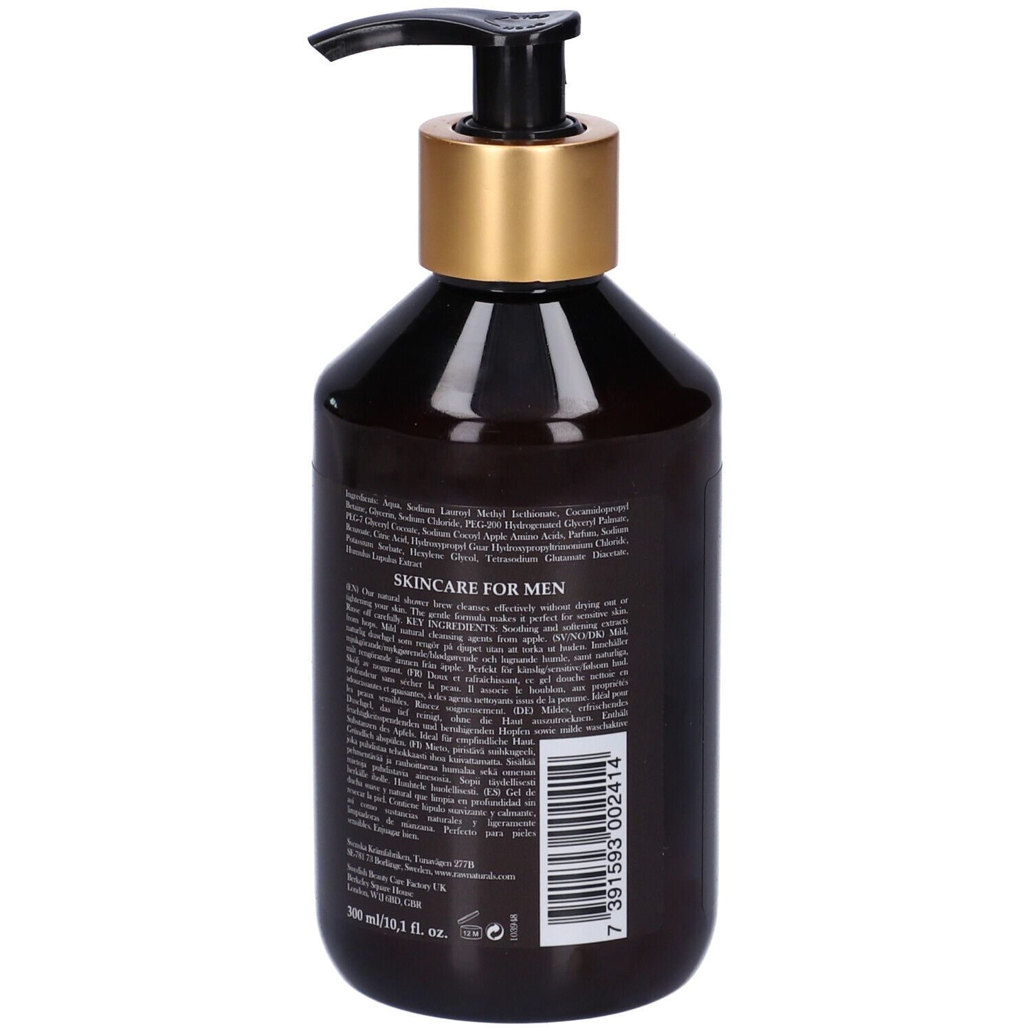 Raw Naturals Pale Ale Gel Doccia