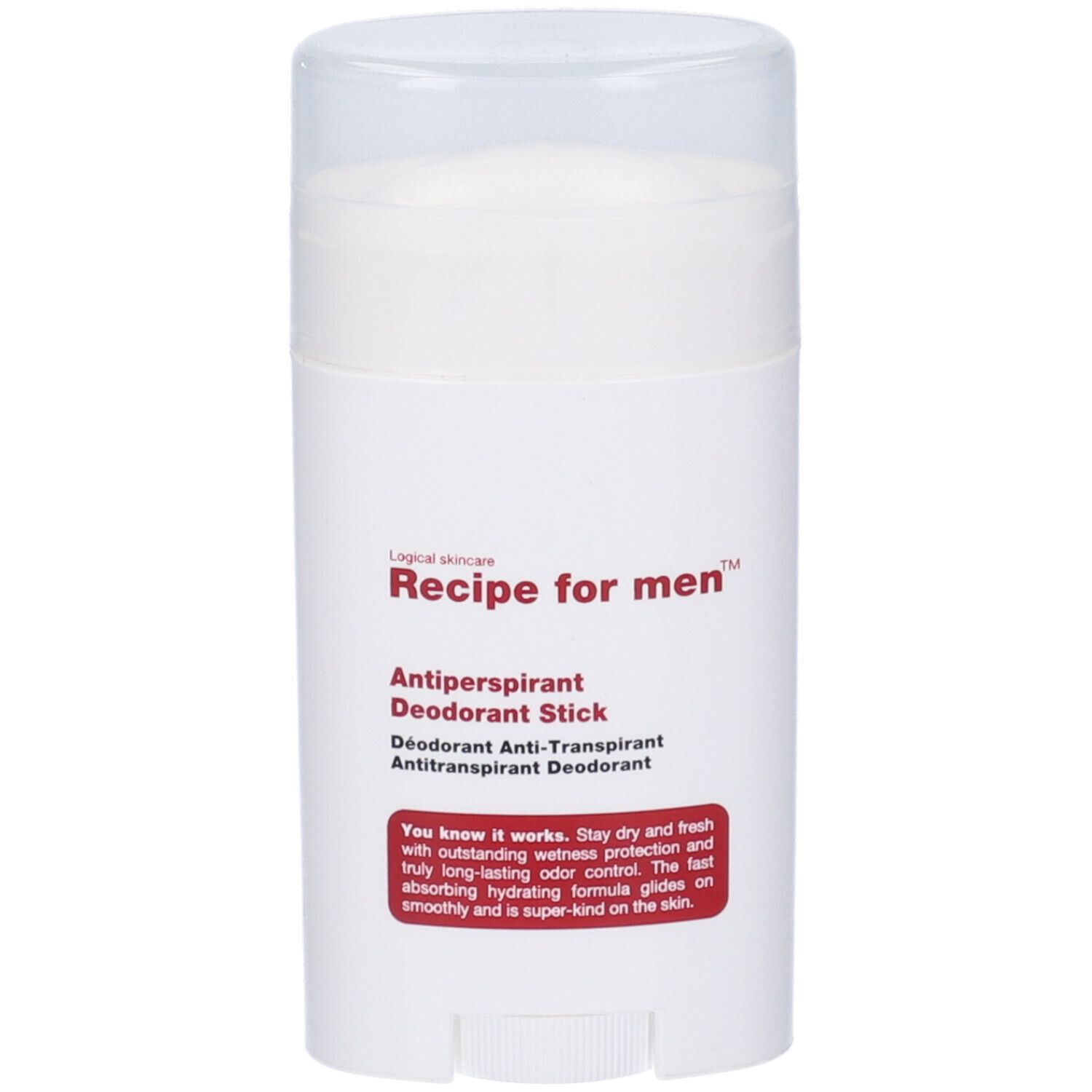 Recipe For Men Deodorante Stick Antiperspirante