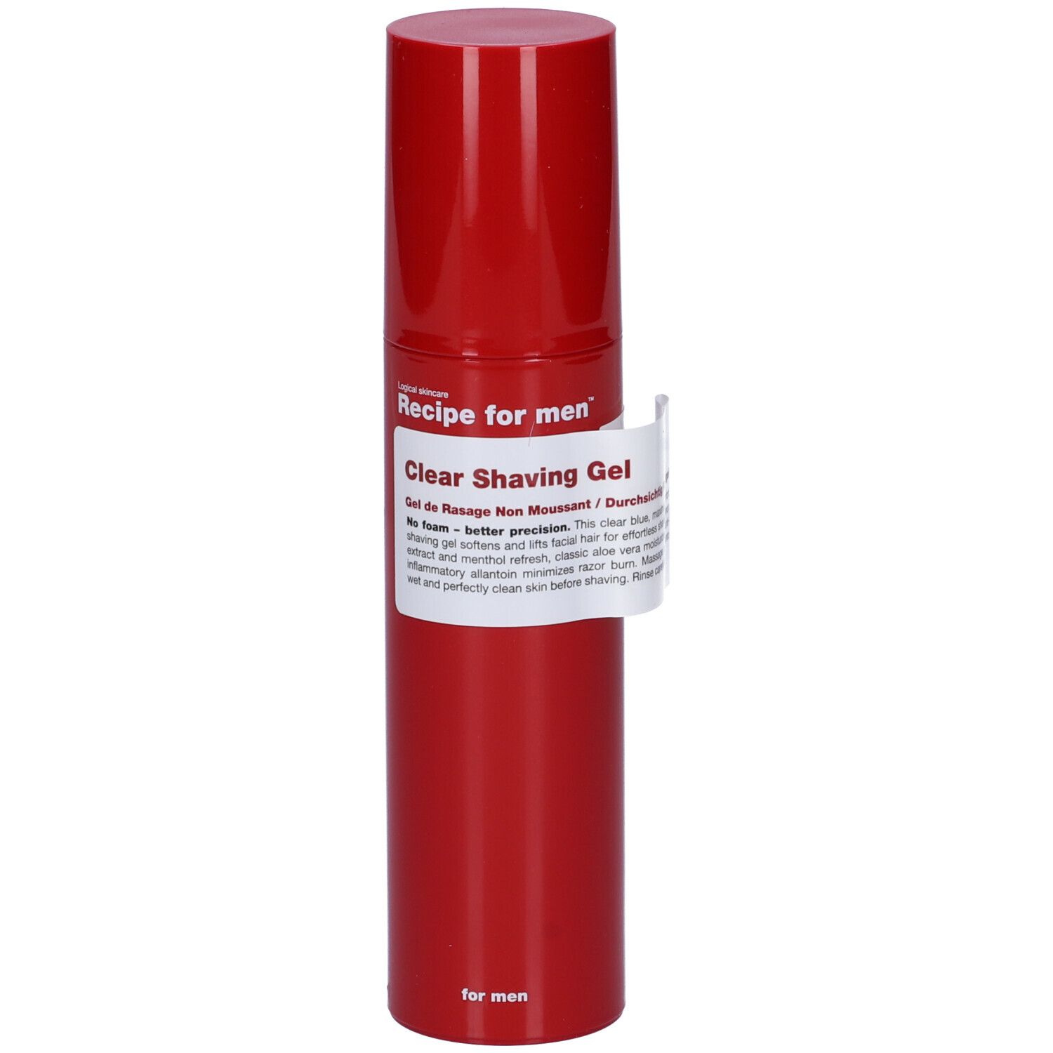 Recipe For Men Clear Gel Rasatura