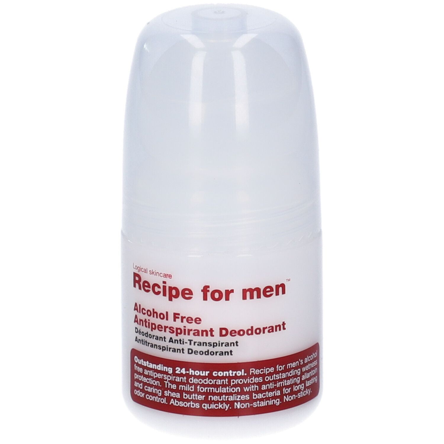 Recipe For Men Alcohol Free Deodorante Antitraspirante