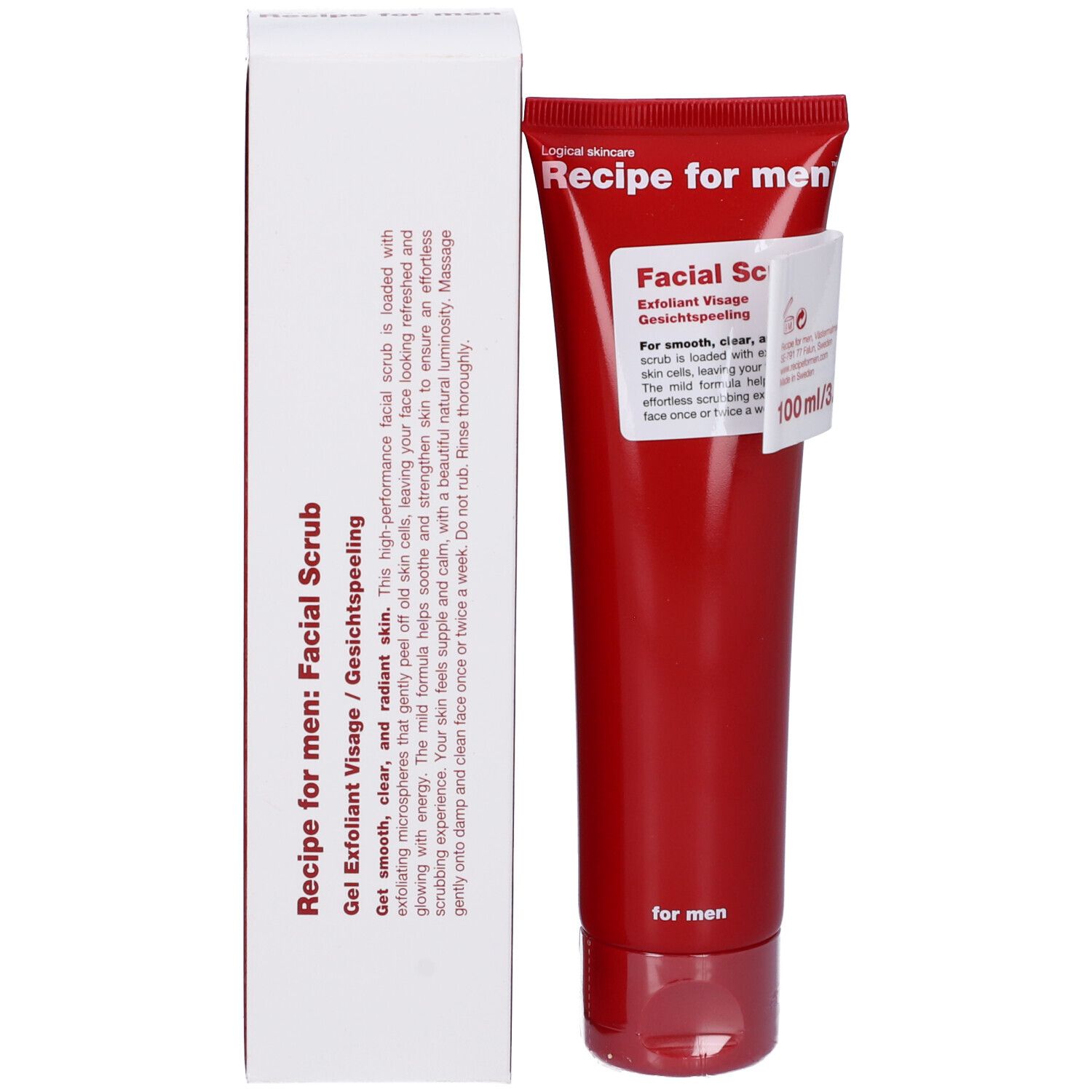 Recipe For Men Scrub Viso