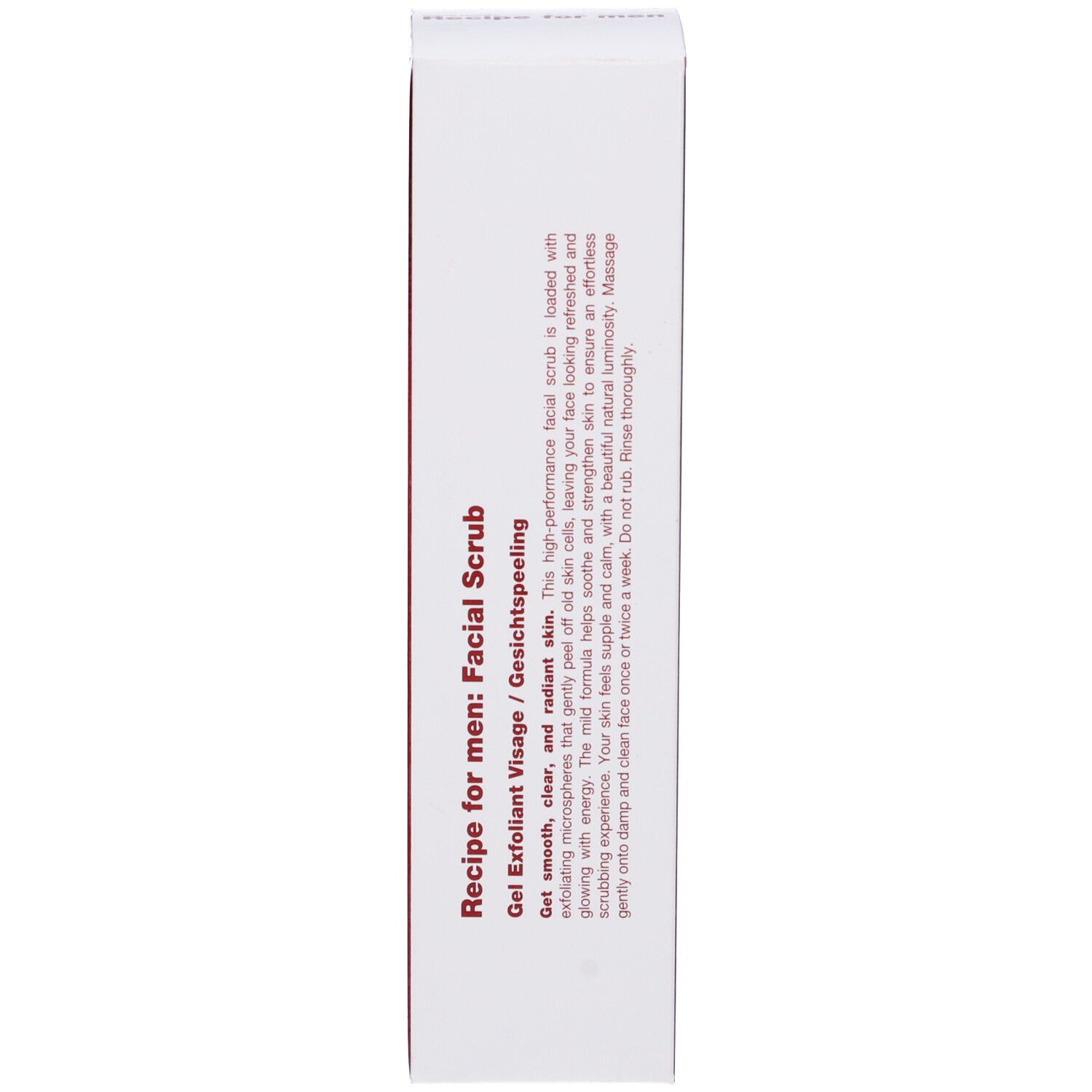Recipe For Men Scrub Viso