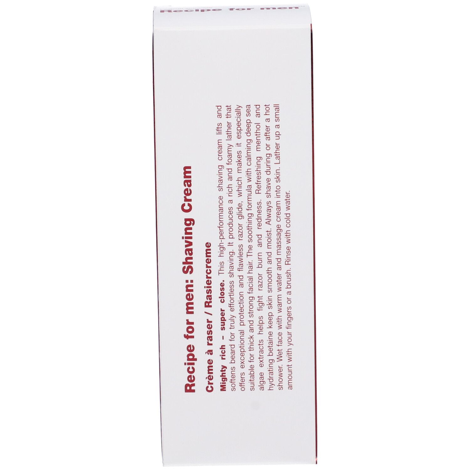 Recipe For Men Crema Rasatura