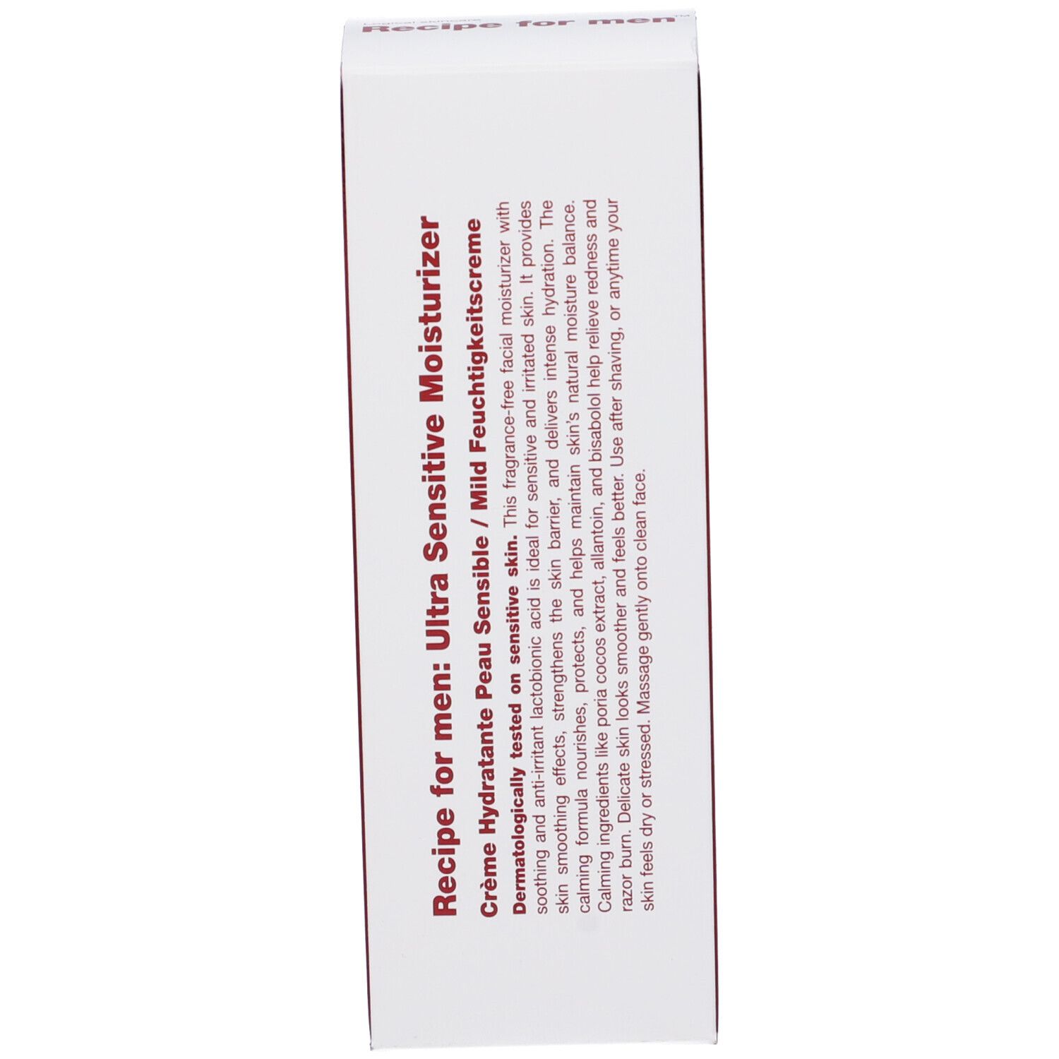 Recipe For Men Ultre Senstive Crema Idratante