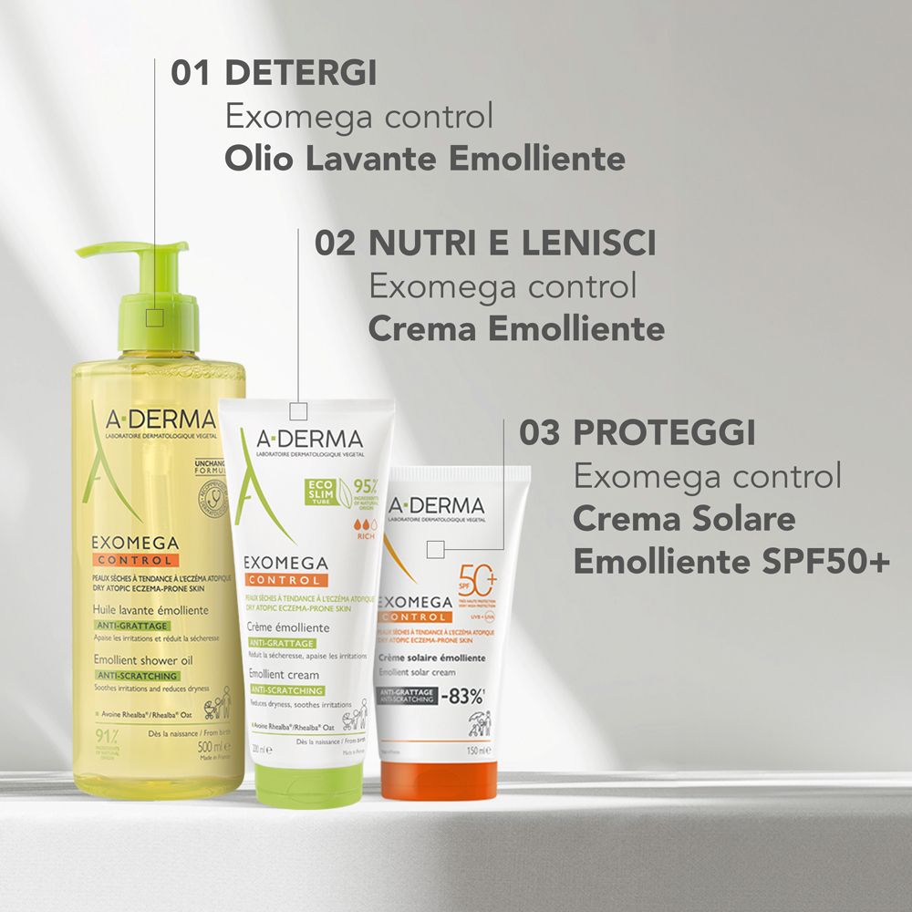 ADerma Exomega Control Crema SPF50+