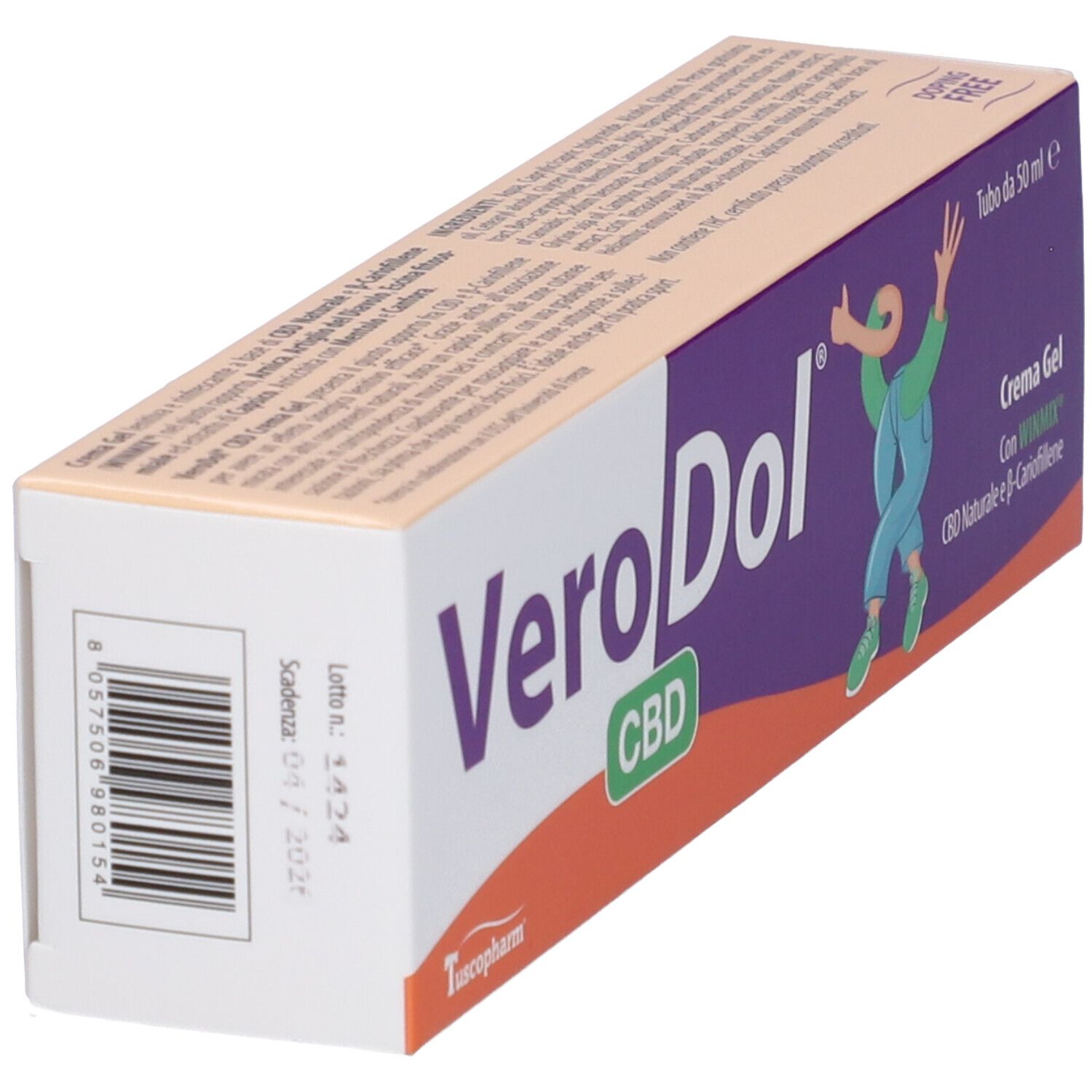 Verodol Cbd Crema Gel 50 Ml