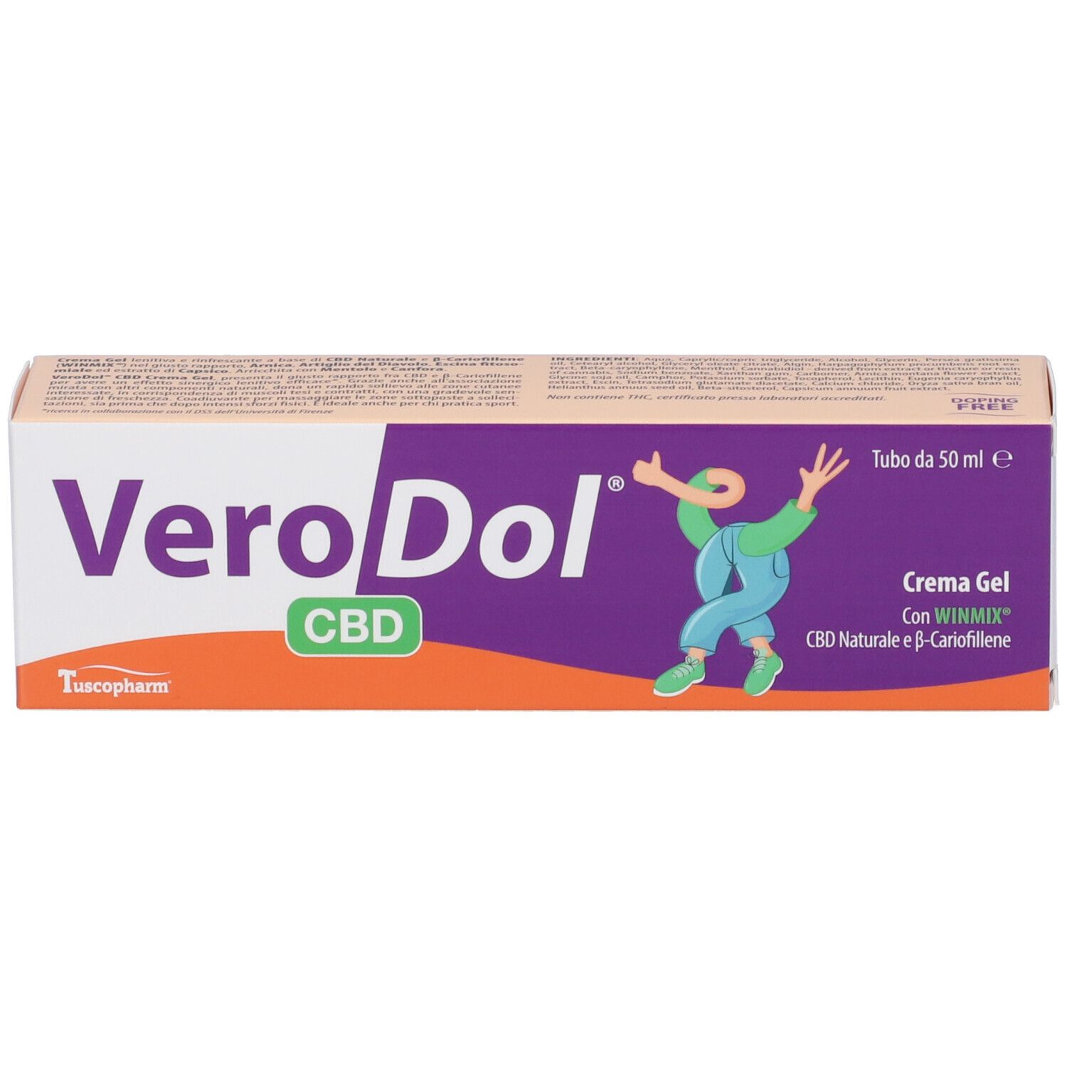 Verodol Cbd Crema Gel 50 Ml