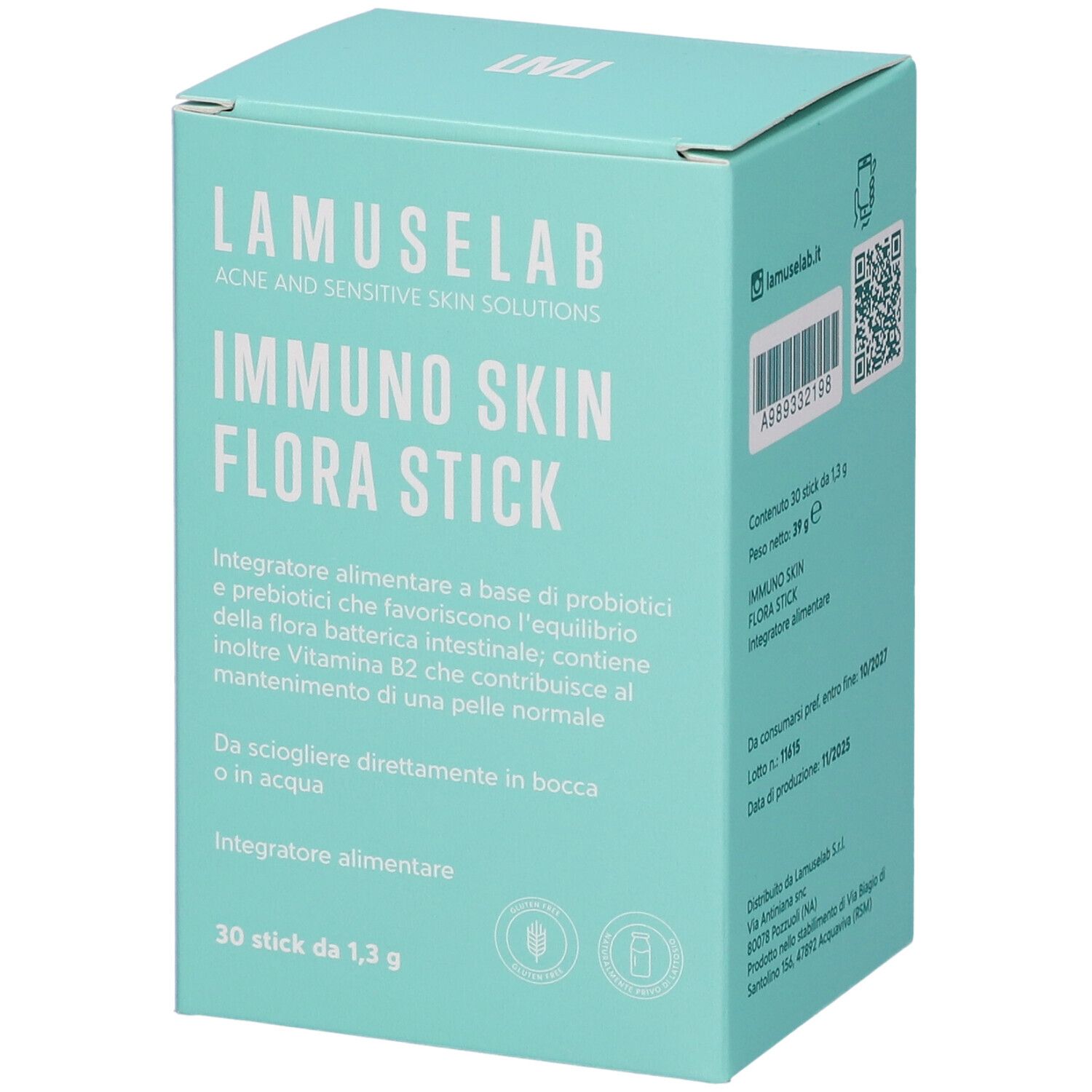Lamuselab Immunoskin Flora Stick Bustine