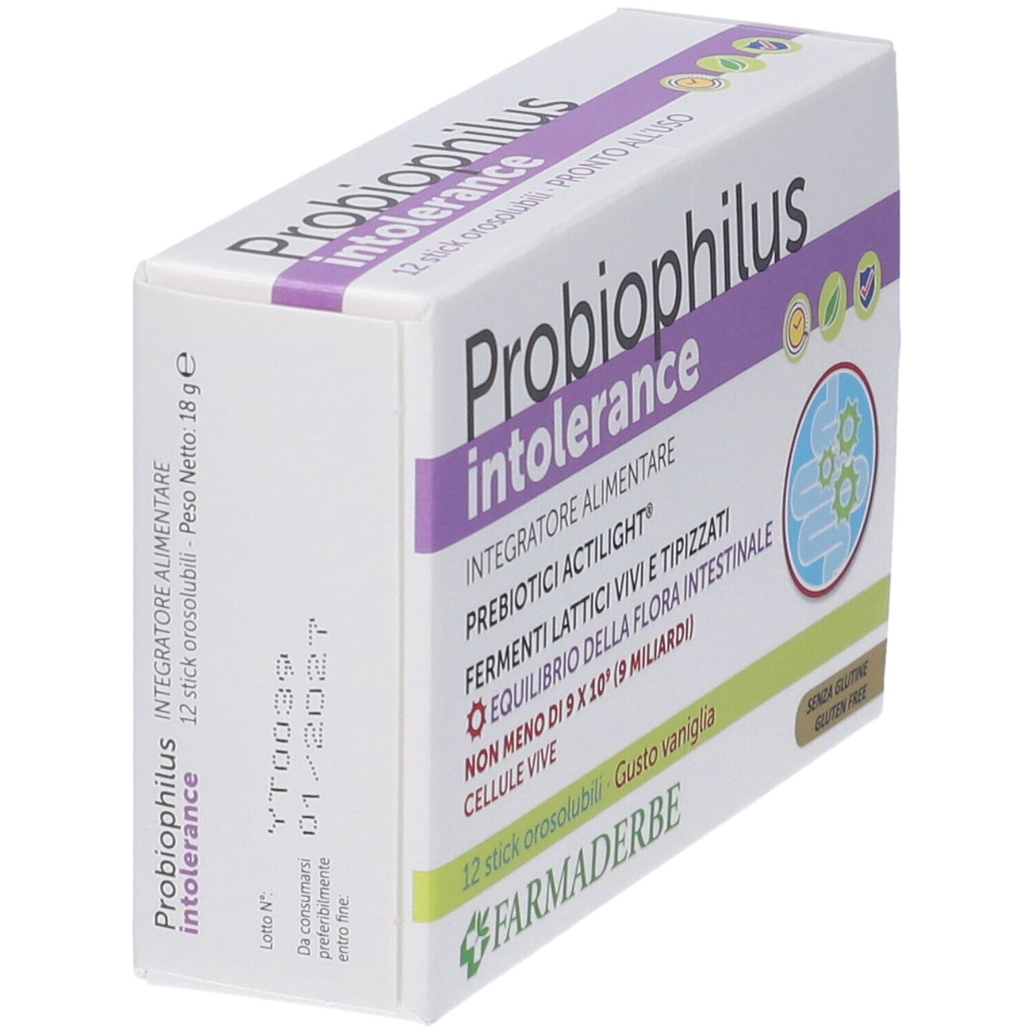 Probiophilus Intollerance 12 Stick Pack