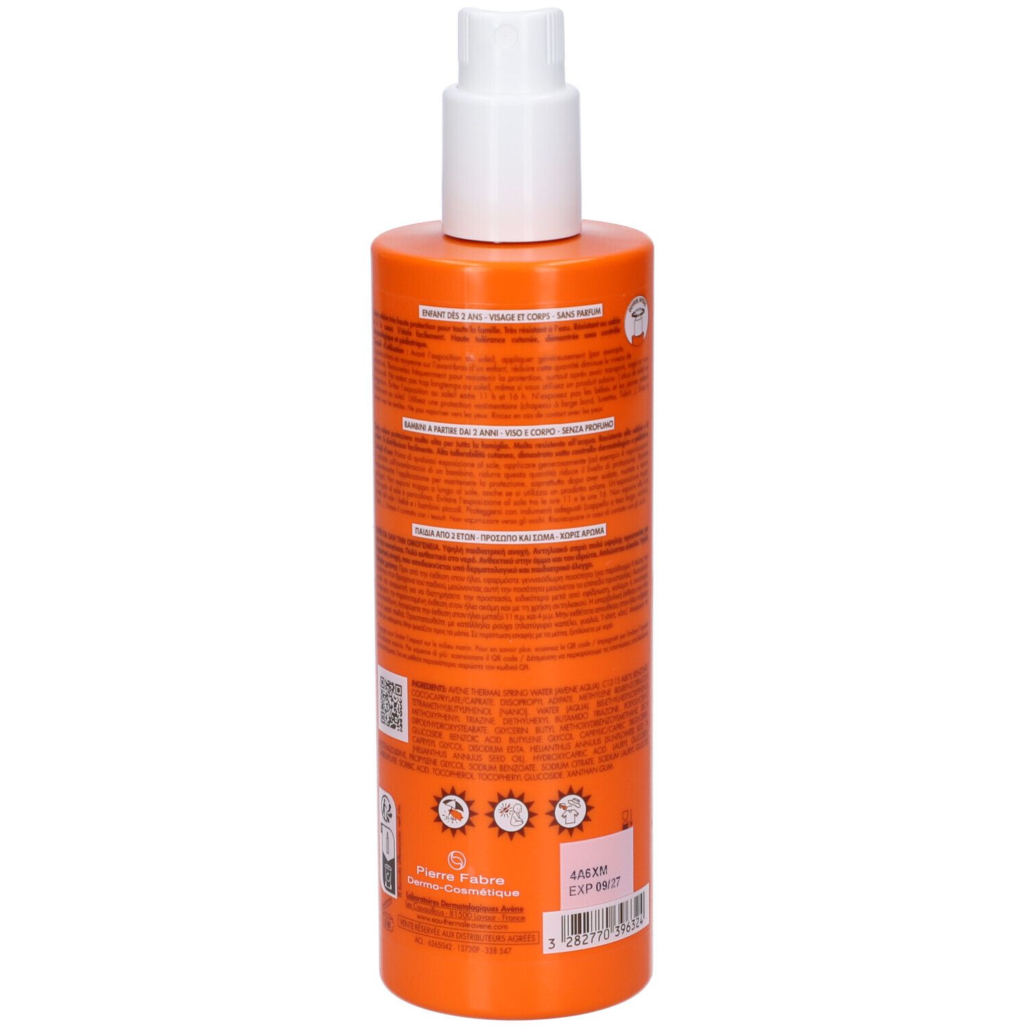 Eau Thermale Avène SPRAY BAMBINO Protezione molto alta SPF 50+
